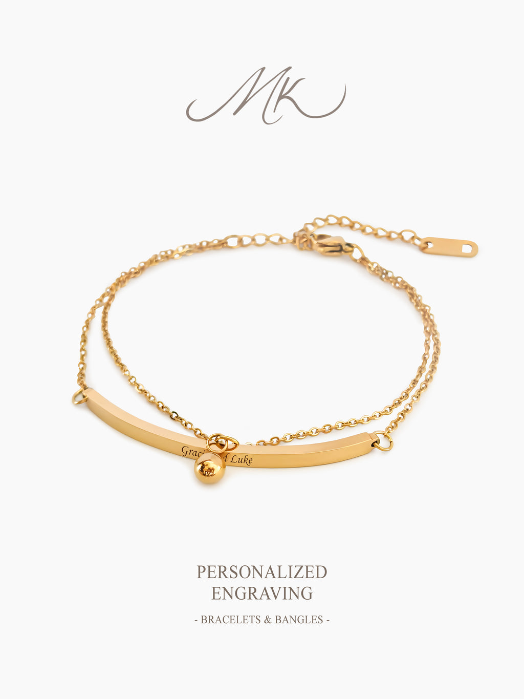 Lovell Bracelet [ENGRAVABLE]