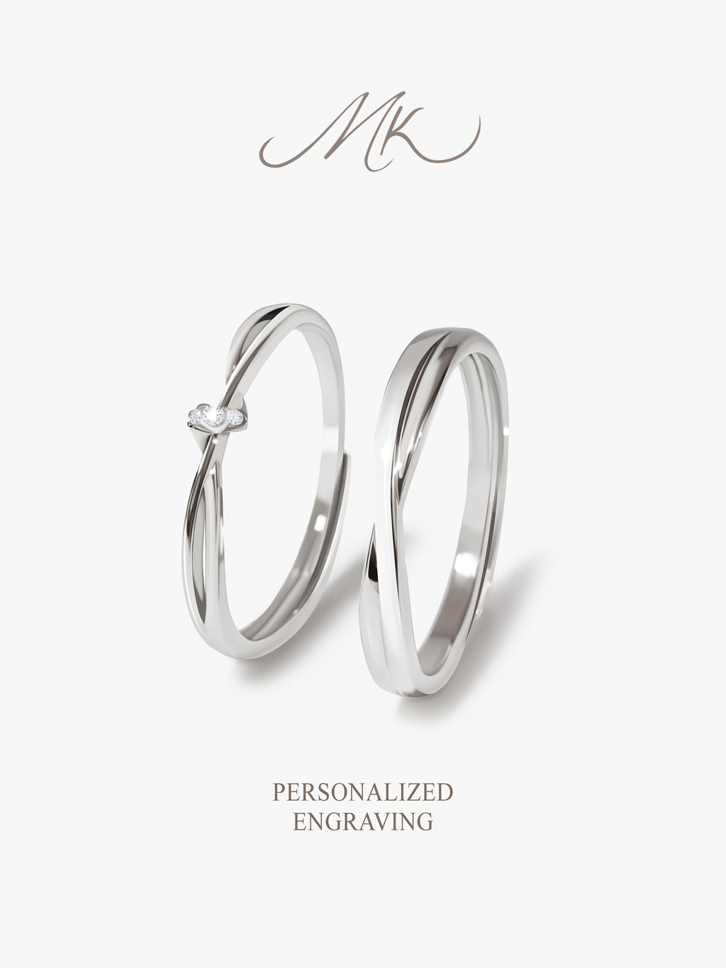 Weaving Knot Ring  [ENGRAVABLE]