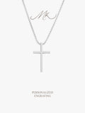 The Cross Necklace [ENGRAVABLE]