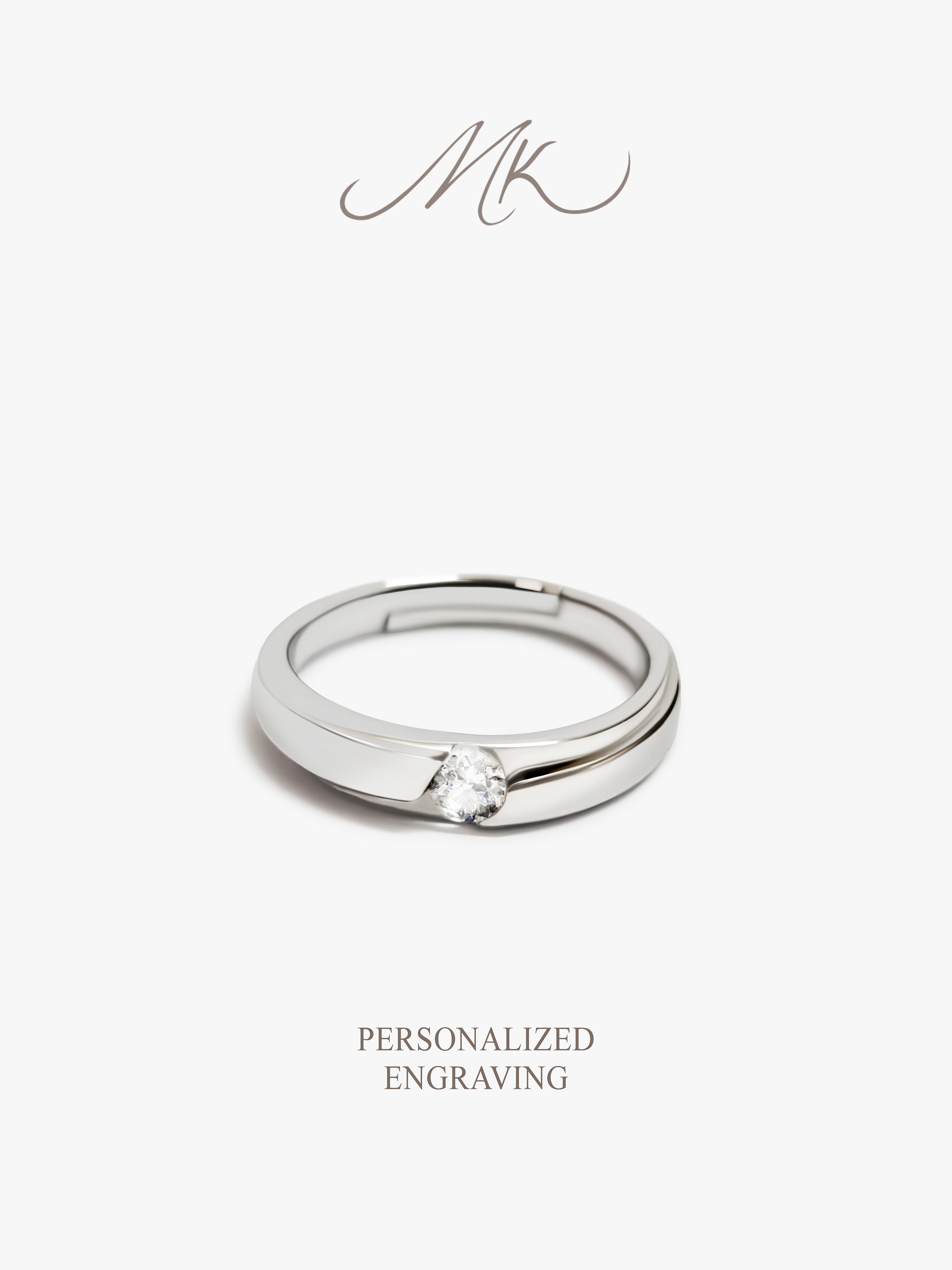 Duality Man Ring [ENGRAVABLE]