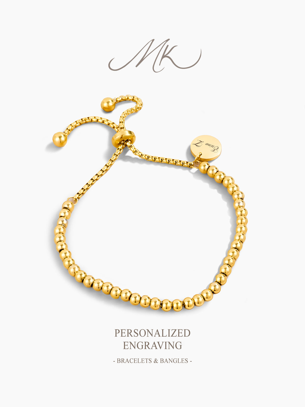 Bemora Bracelet [ENGRAVABLE]