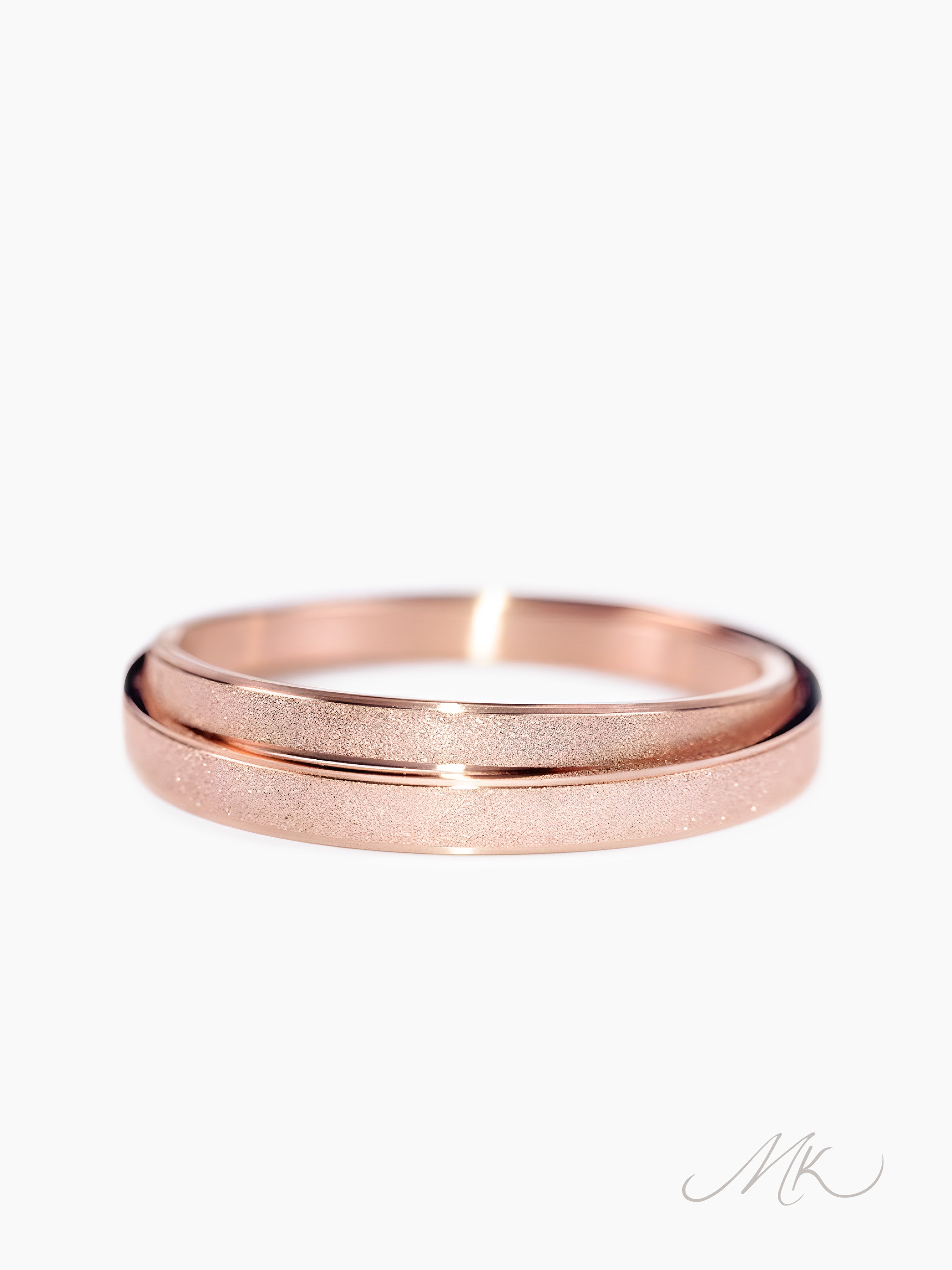 Frosted Bangle [ENGRAVABLE]
