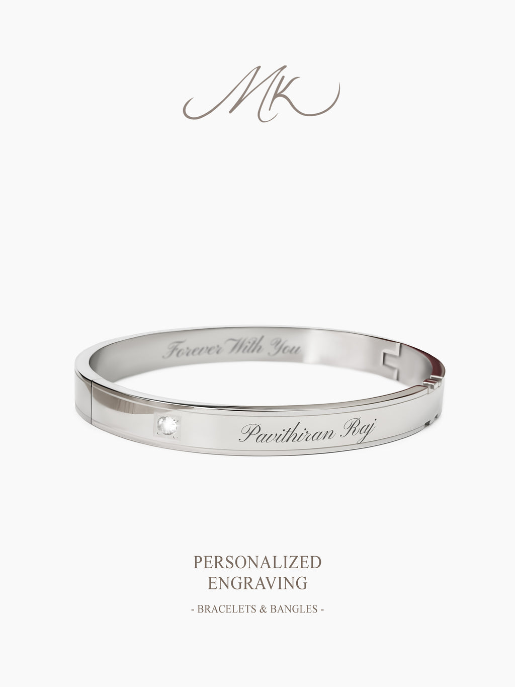 Colossal Man Bangle [ENGRAVABLE]