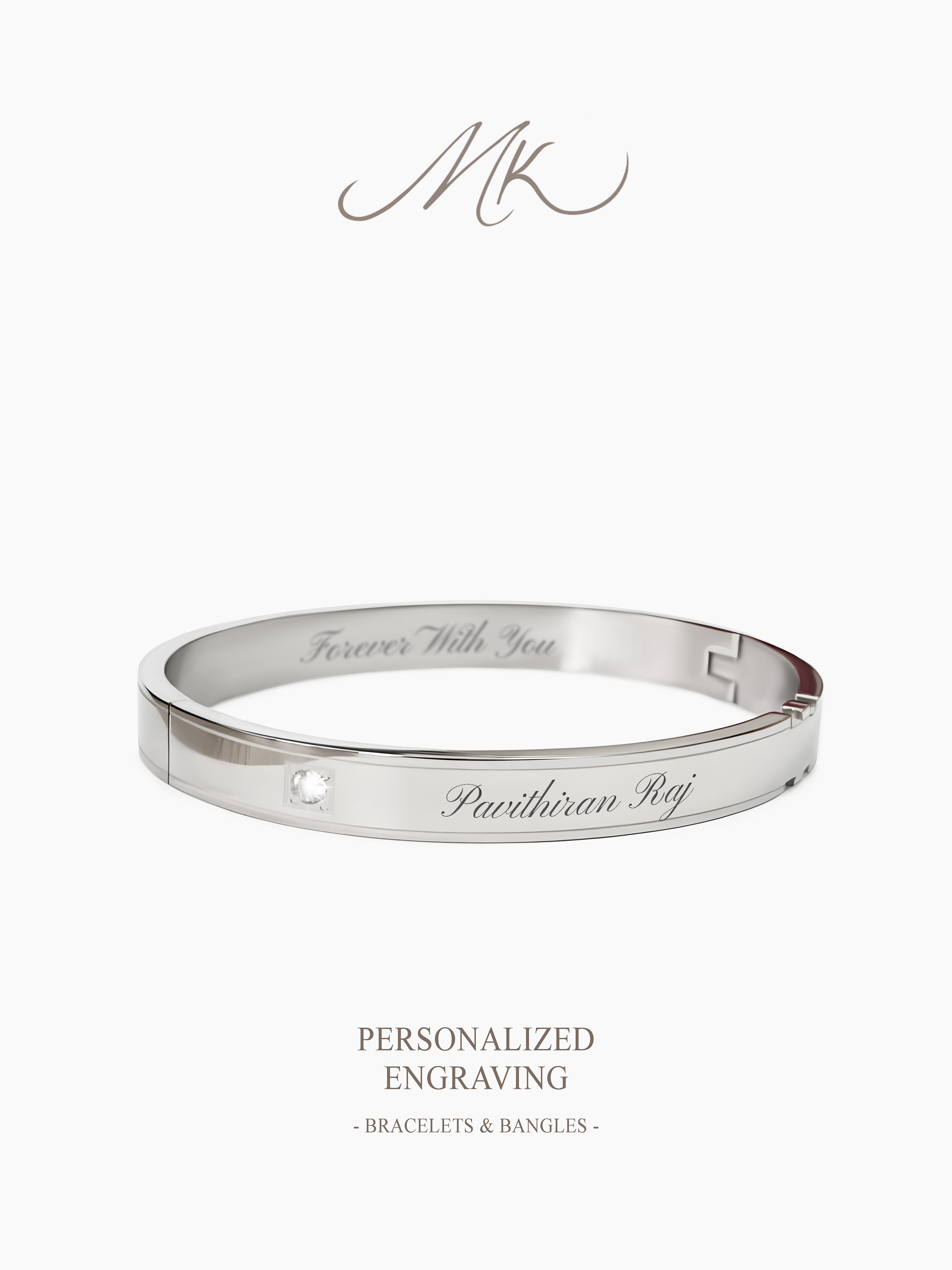 Colossal Man Bangle [ENGRAVABLE]