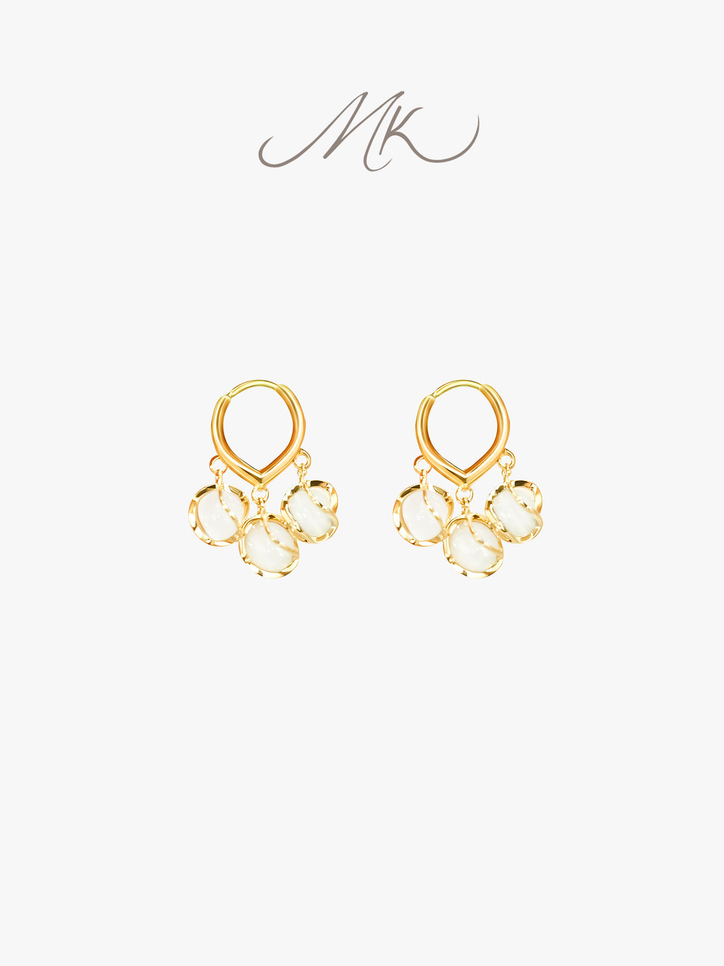Trio of Elegance Earring