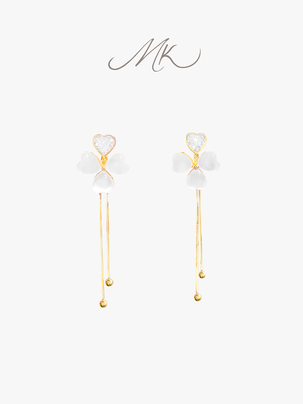 Four Leaf Clover Earring