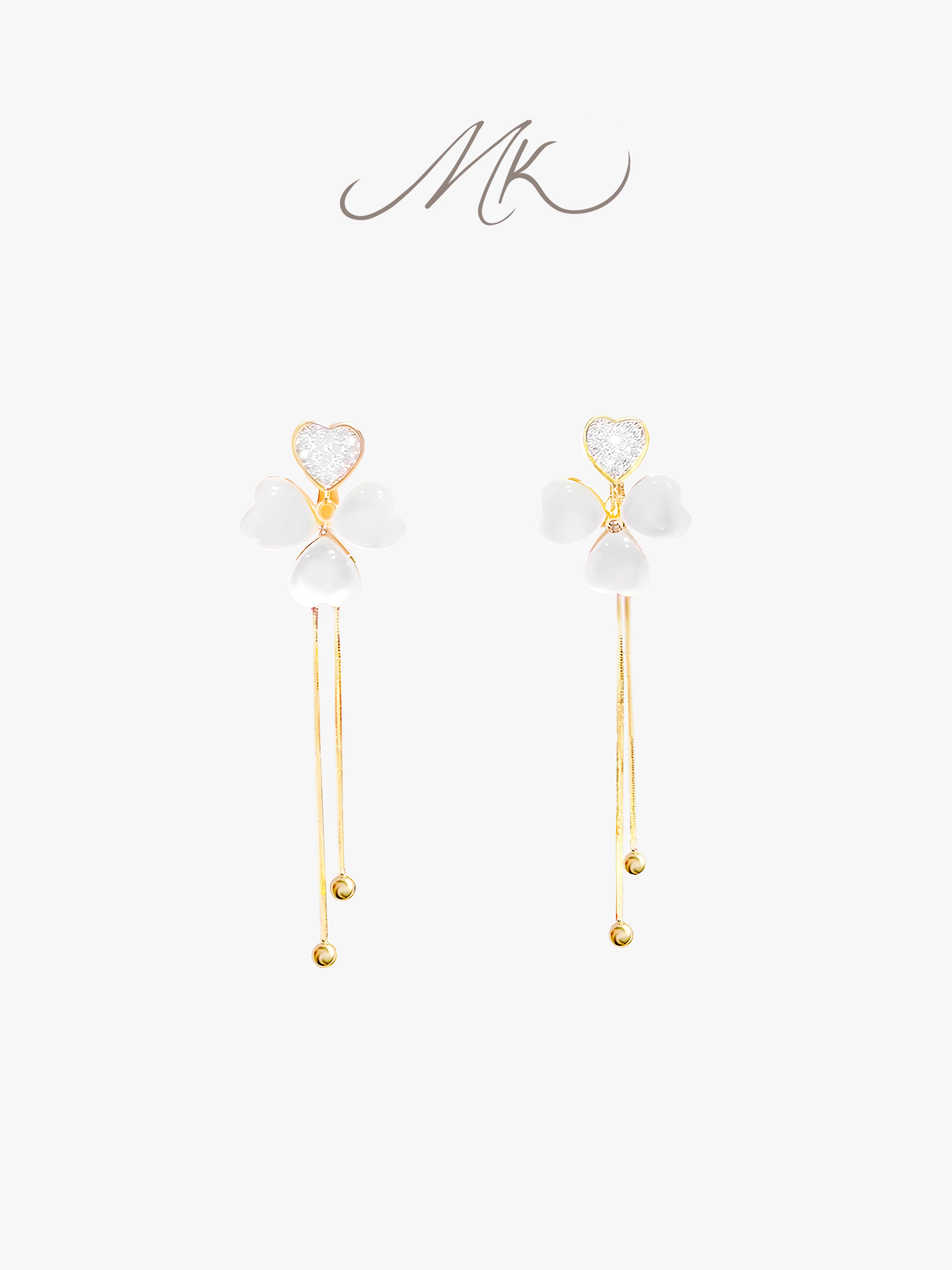 Four Leaf Clover Earring