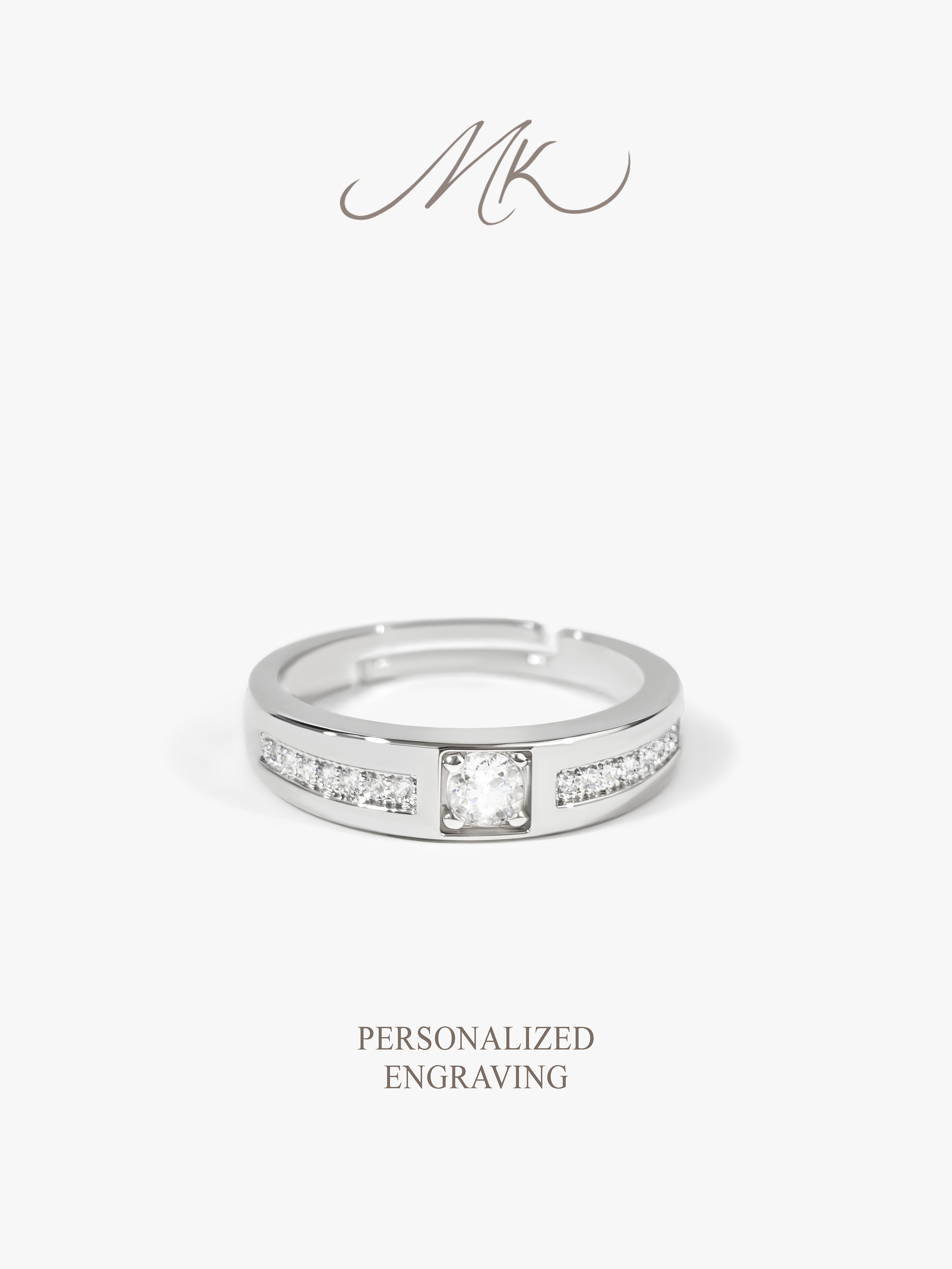 Eldric Band Ring [ENGRAVABLE]