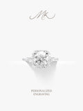 Sephrona Square Halo Ring [ENGRAVABLE]