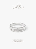 Maurice Cross Man Ring [ENGRAVABLE]
