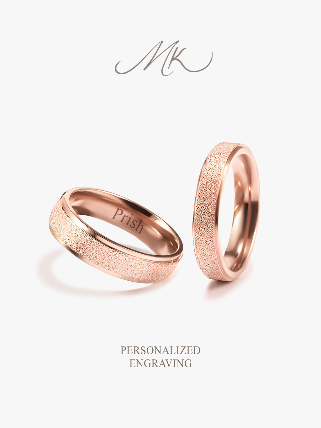 Frosted Ring [ENGRAVABLE]