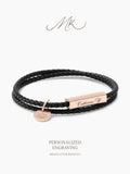 Magnet Duo-Loop Bracelet [ENGRAVABLE]