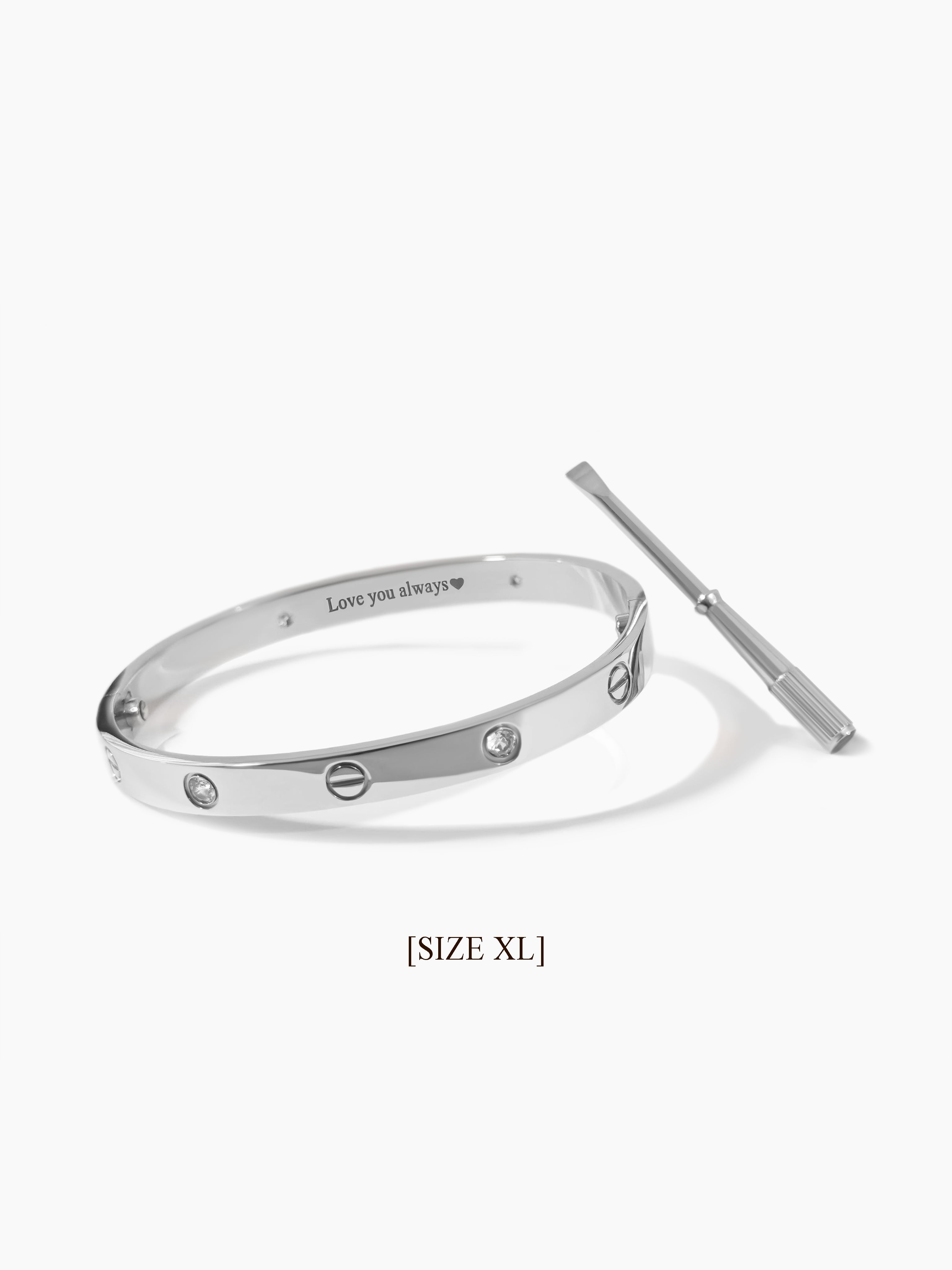 Cartiera Bangle - Size XL [ENGRAVABLE]
