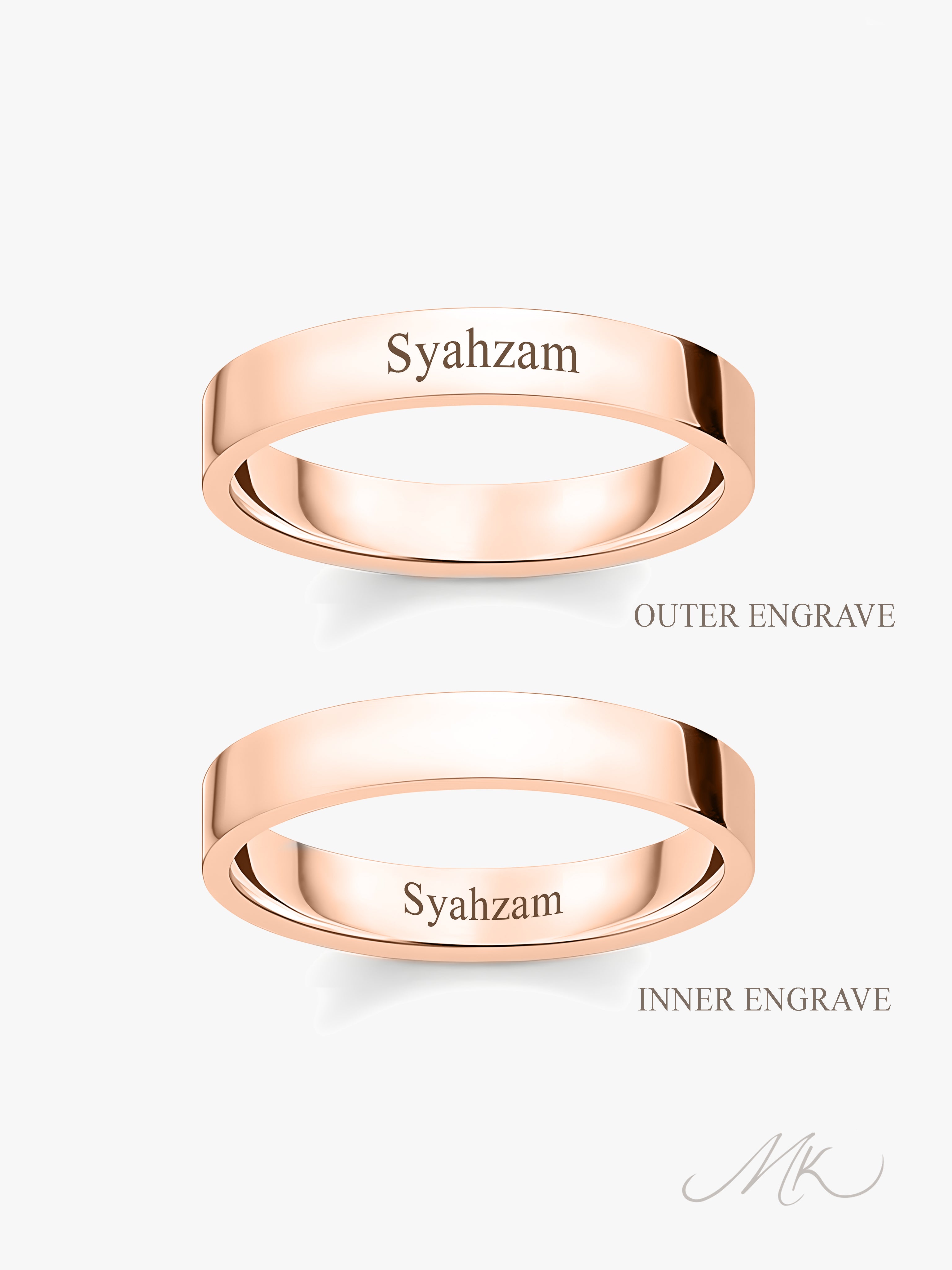 Simple Ring [ENGRAVABLE]