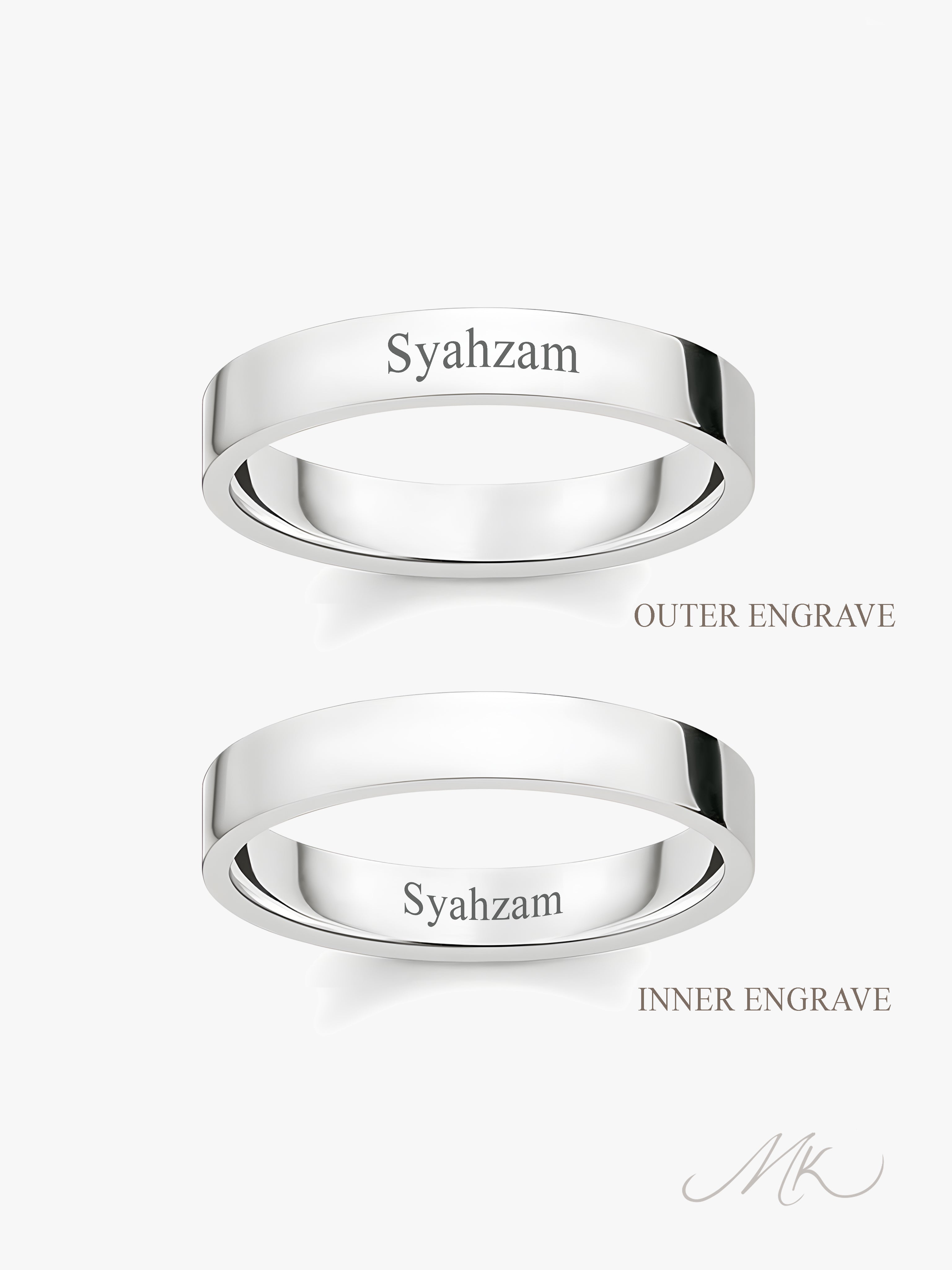 Simple Ring [ENGRAVABLE]
