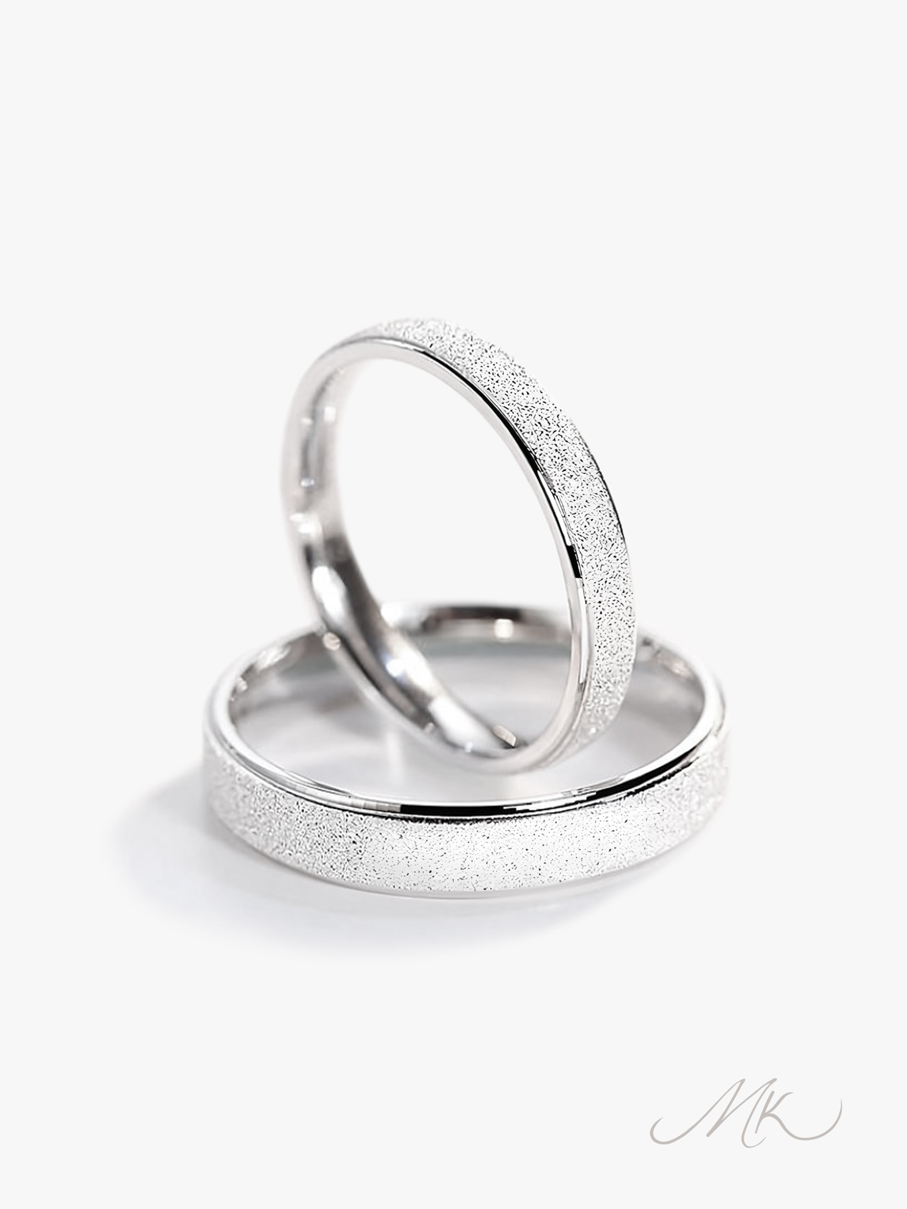 Frosted Ring [ENGRAVABLE]