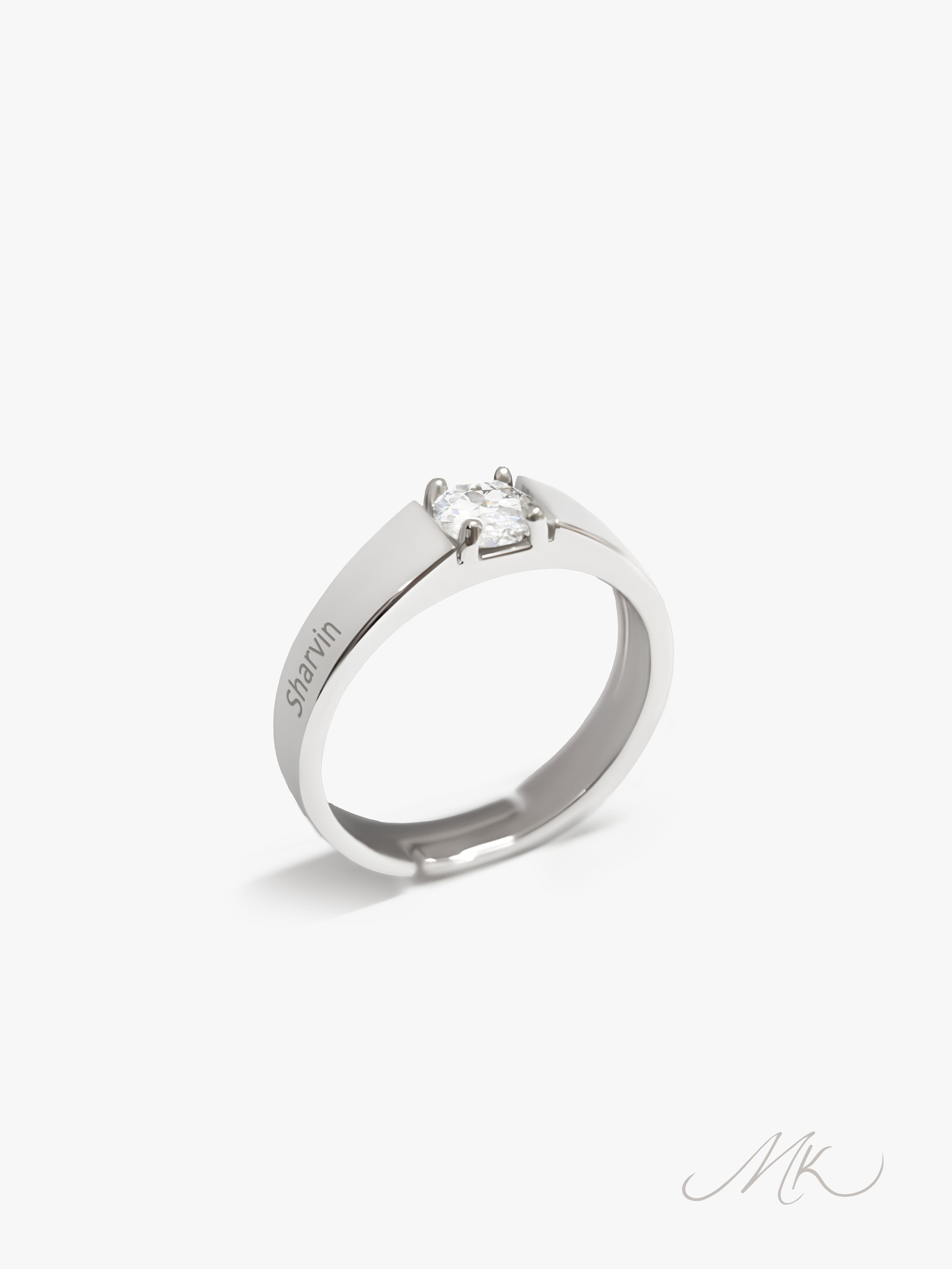 Radiant Man Ring [ENGRAVABLE]