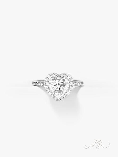 Anneliese Heart Ring [ENGRAVABLE]