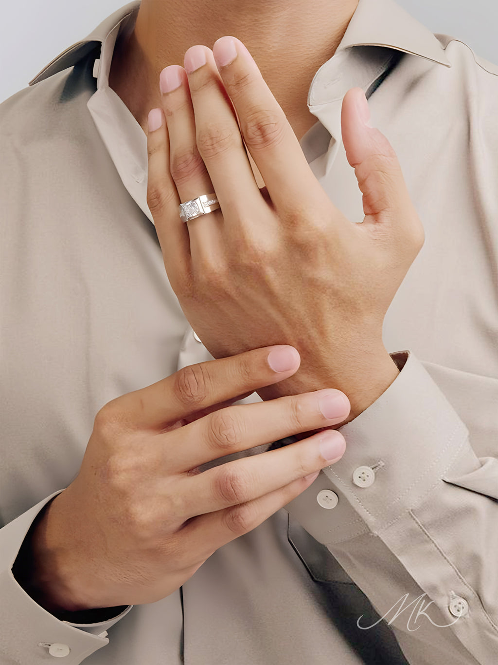 Dominus Band Ring [ENGRAVABLE]