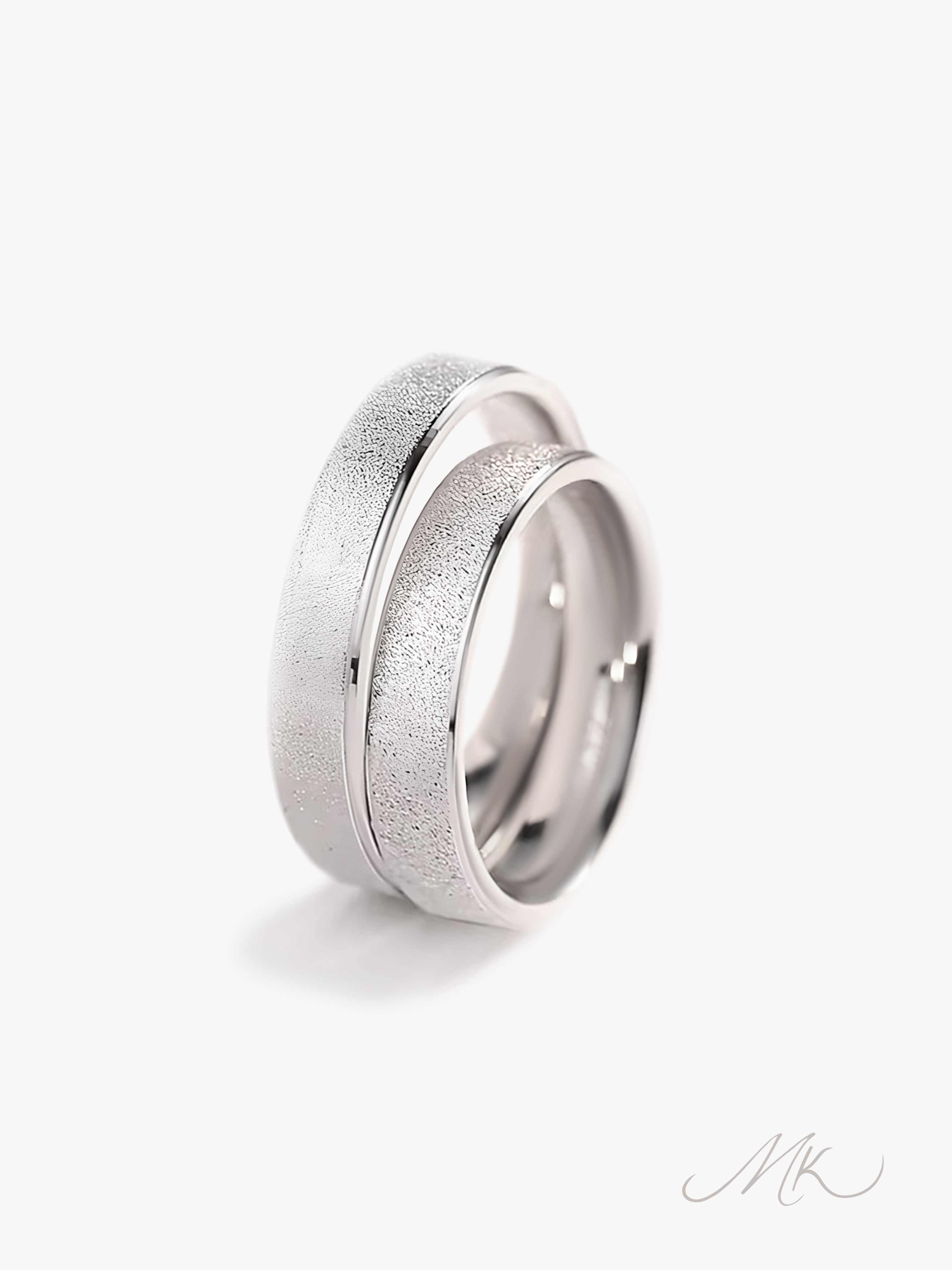 Frosted Ring [ENGRAVABLE]