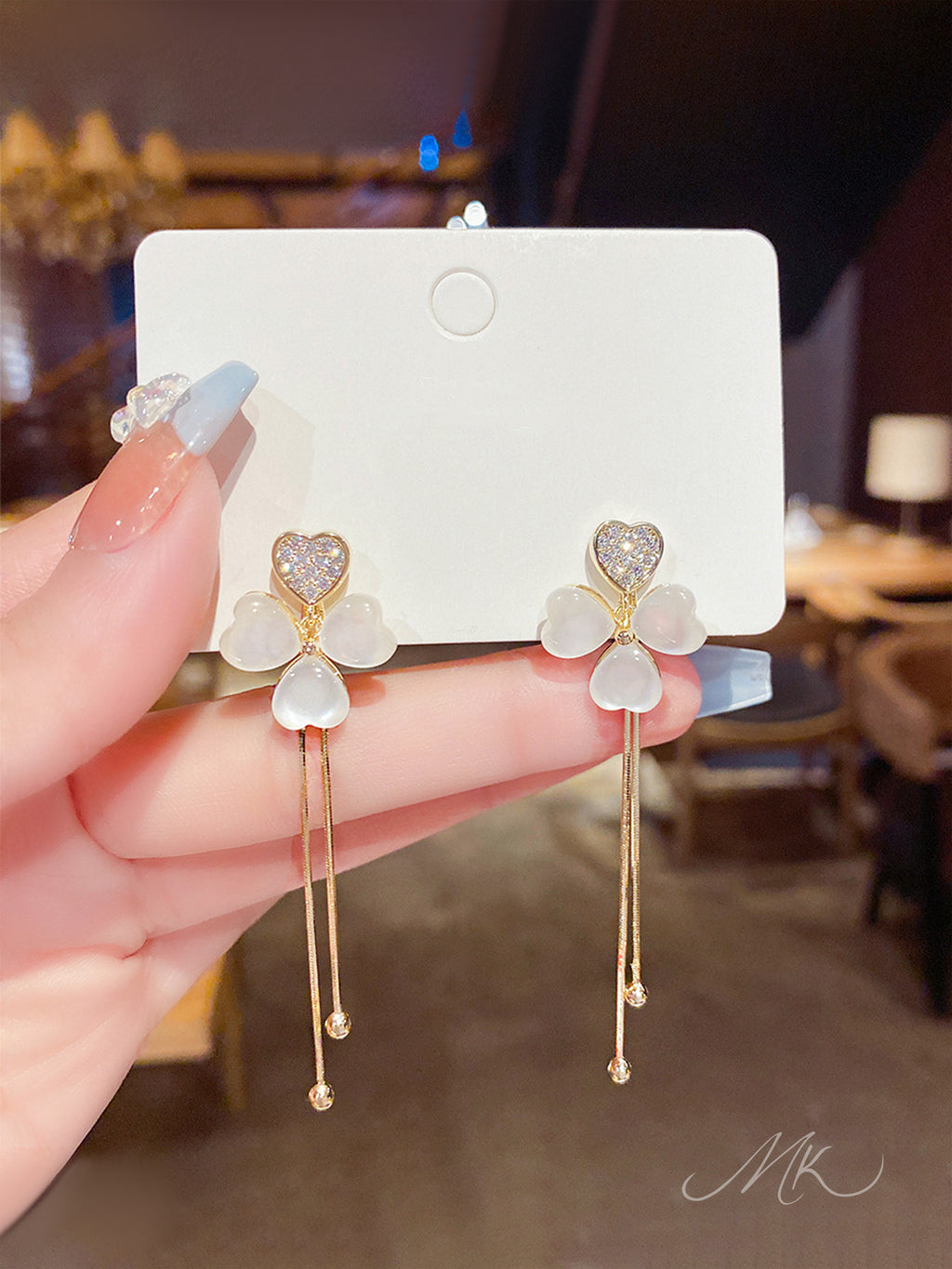Four Leaf Clover Earring