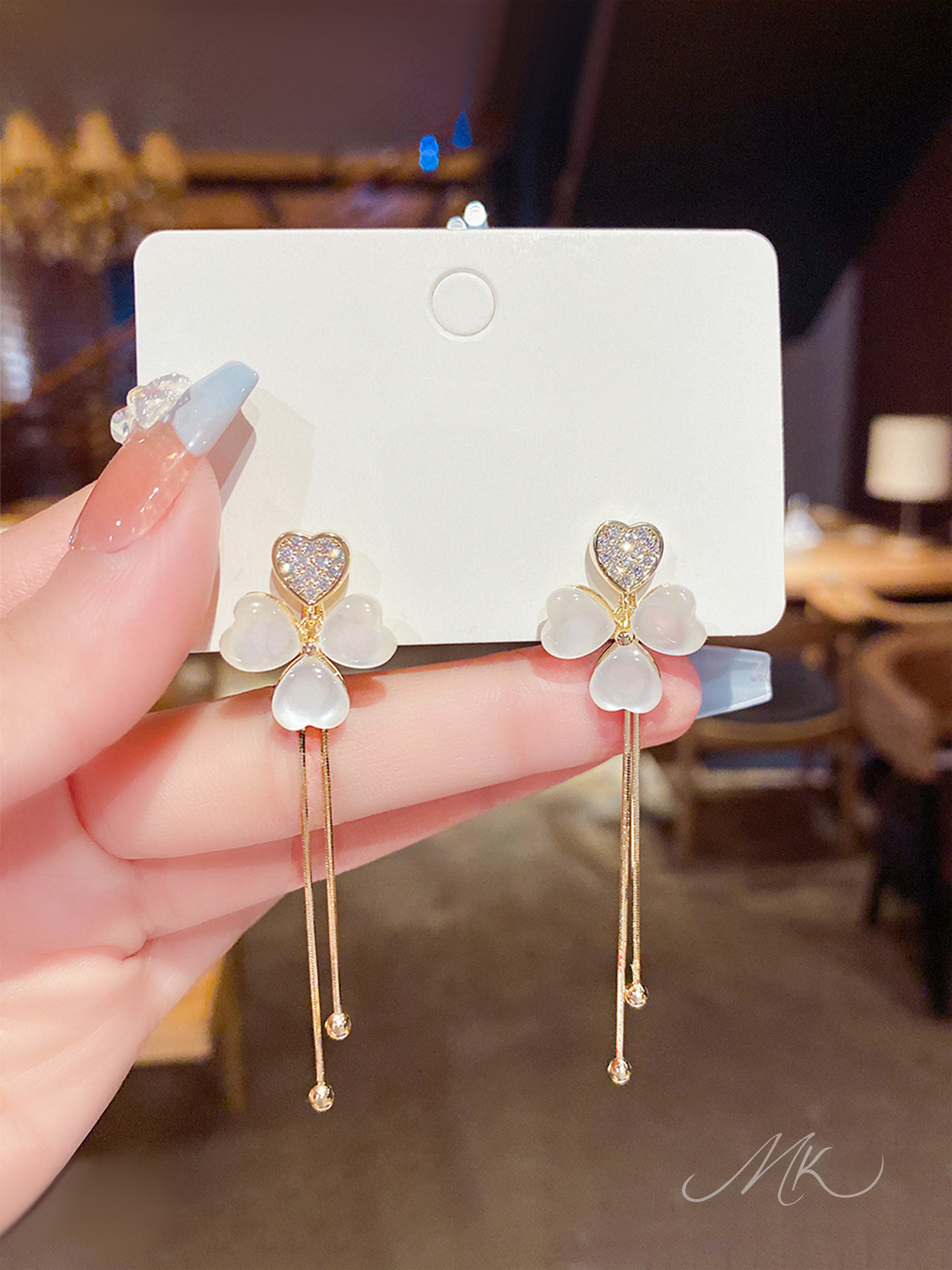 Four Leaf Clover Earring