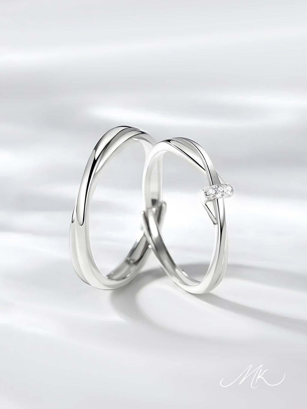 Weaving Knot Ring  [ENGRAVABLE]