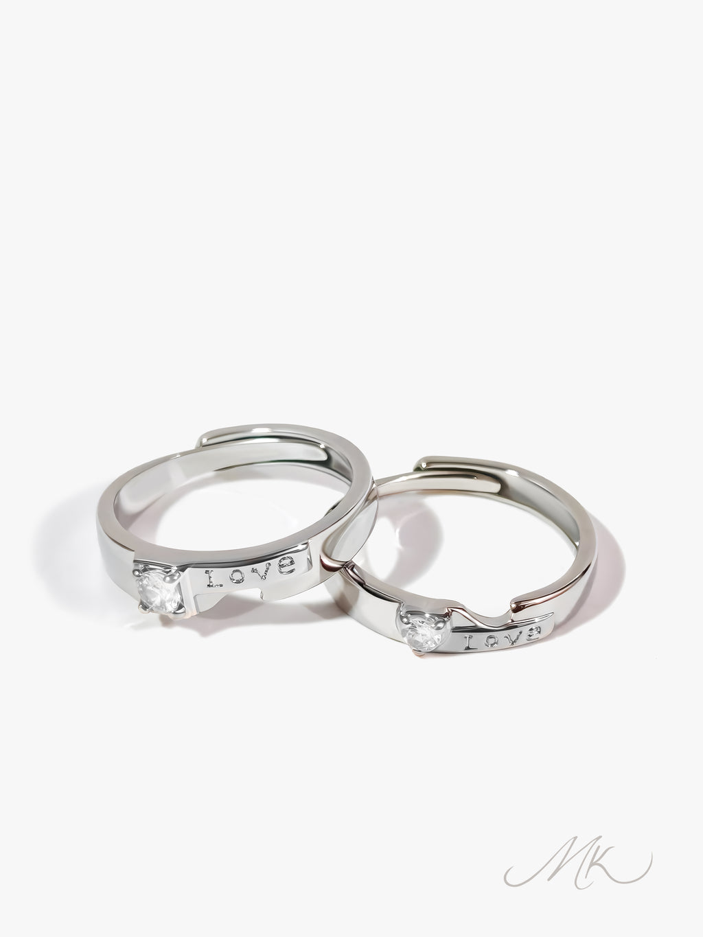 Lover's Heart Ring  [ENGRAVABLE]