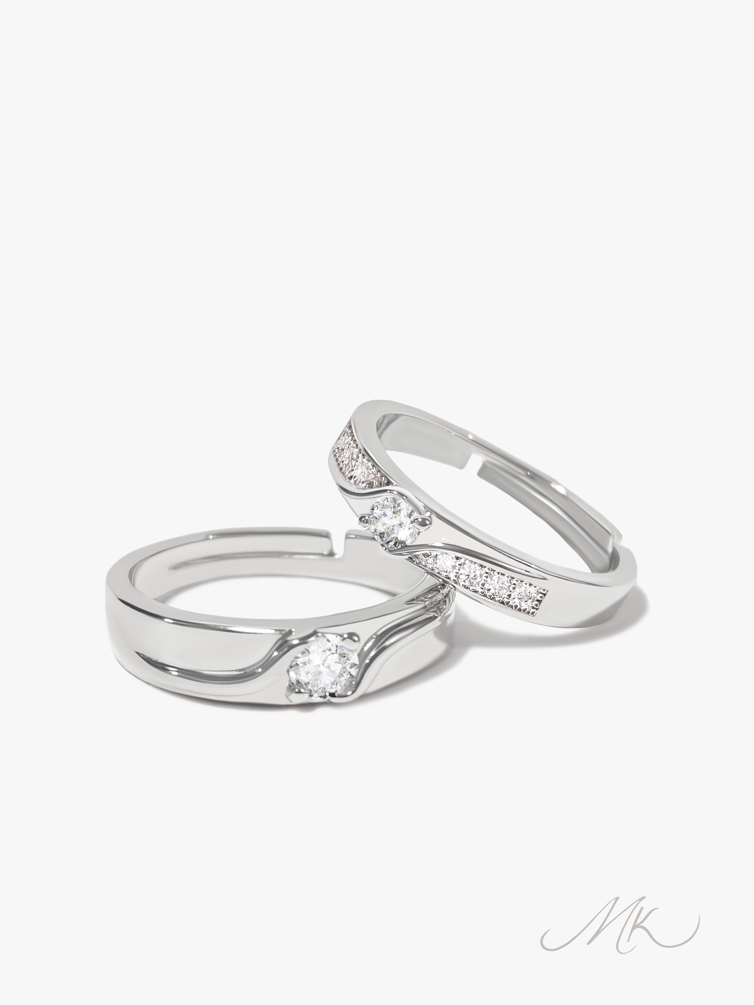 Lora Veil Ring [ENGRAVABLE]