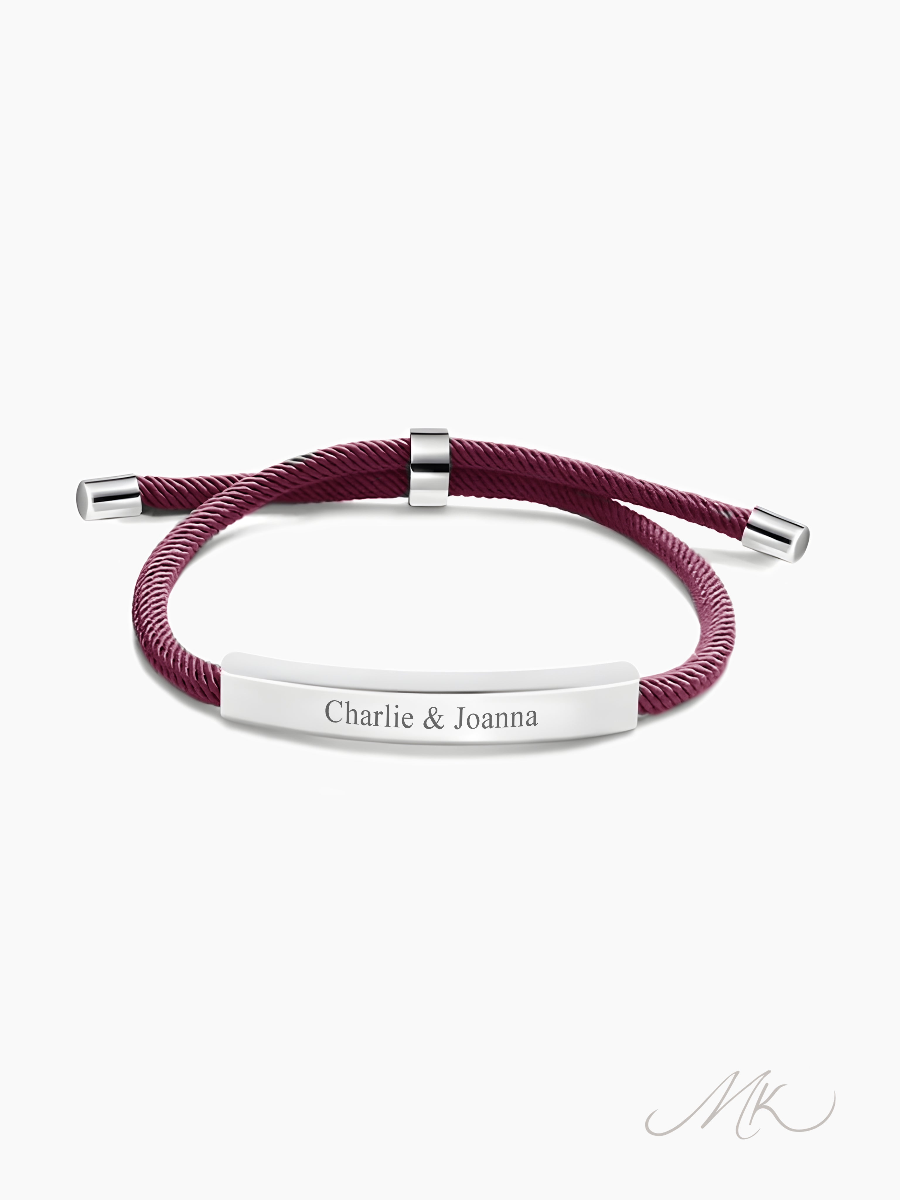 Rope  Bracelet [ENGRAVABLE]