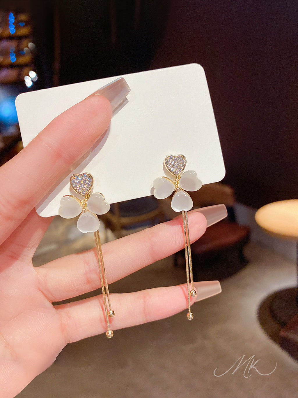 Four Leaf Clover Earring