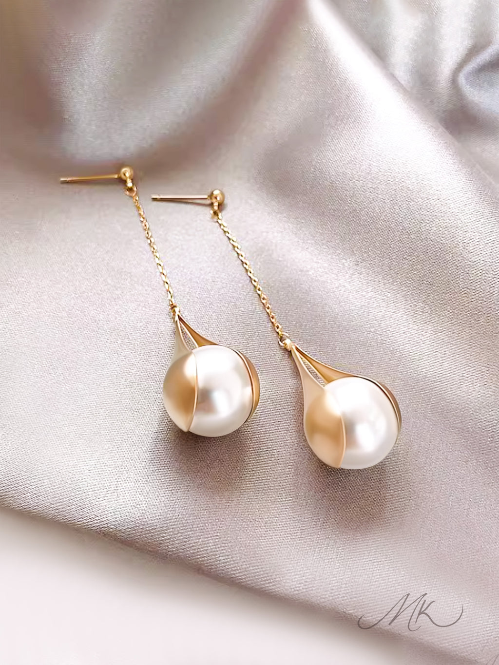 Pendant Pearl Earring