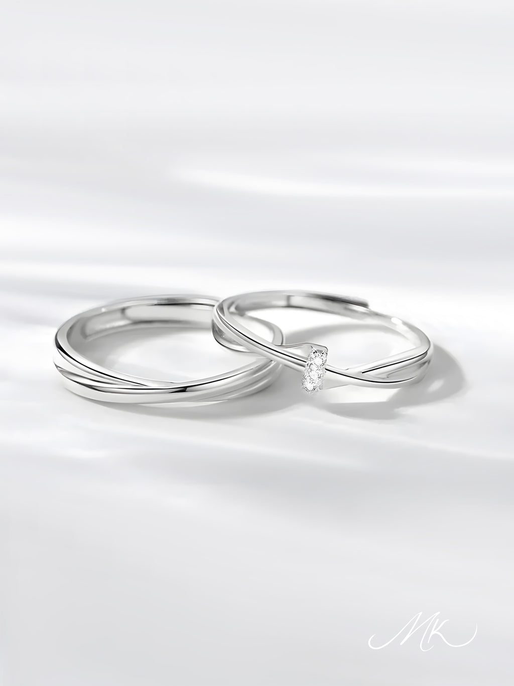 Weaving Knot Ring  [ENGRAVABLE]