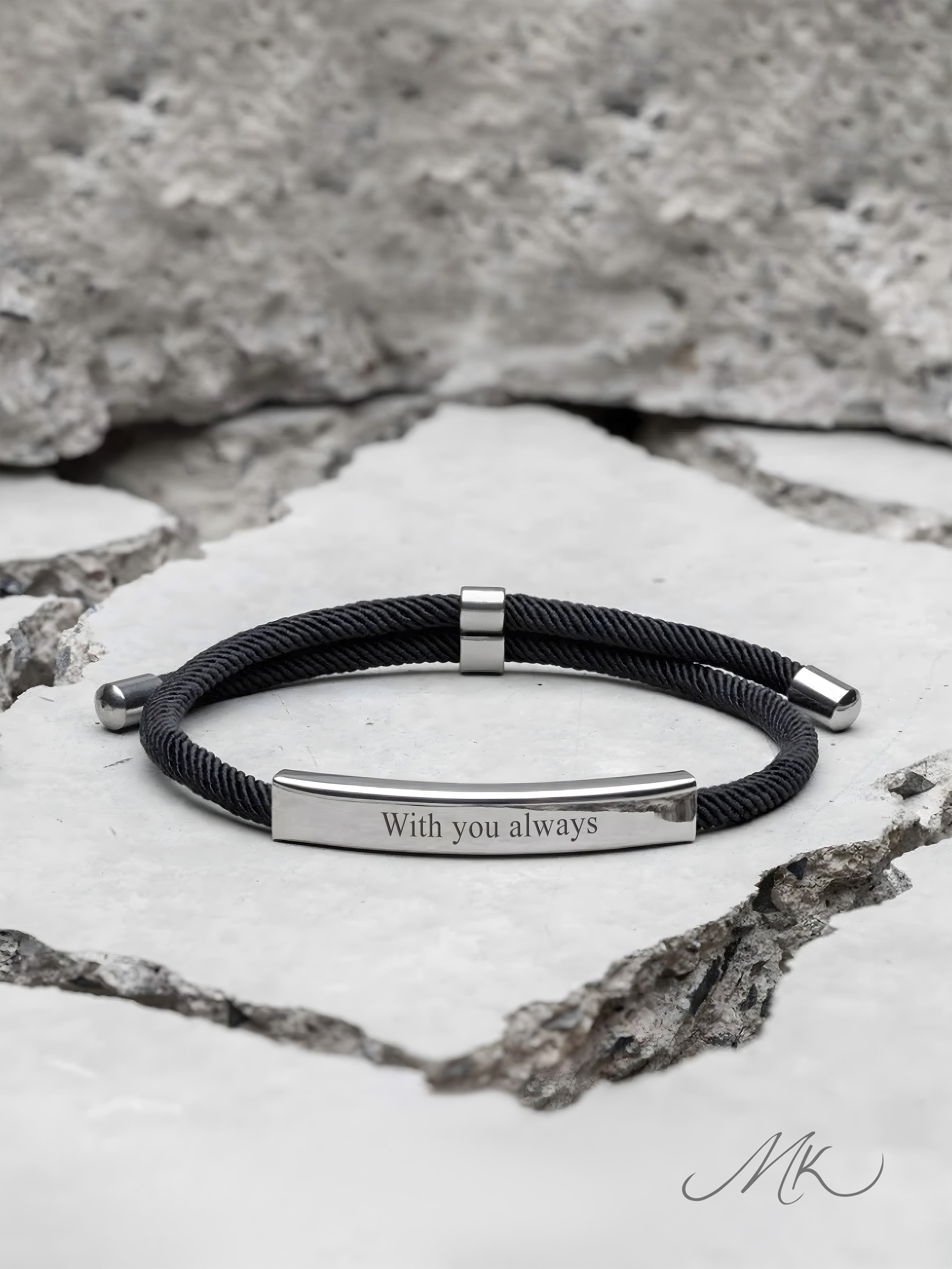 Rope  Bracelet [ENGRAVABLE]