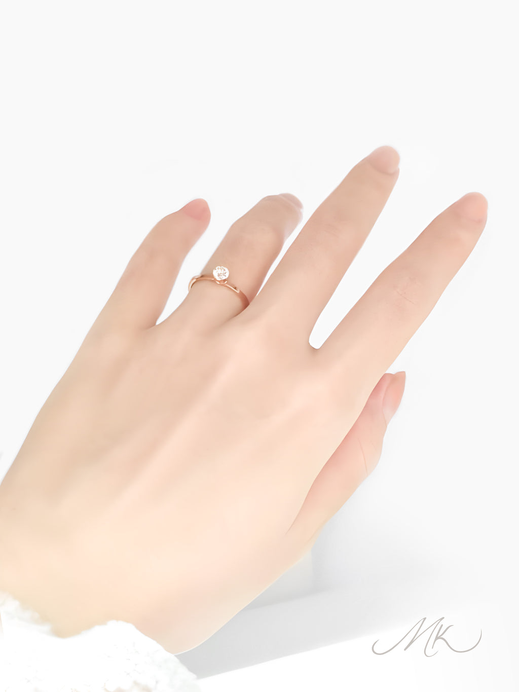 Aurora Crest Ring [ENGRAVABLE]