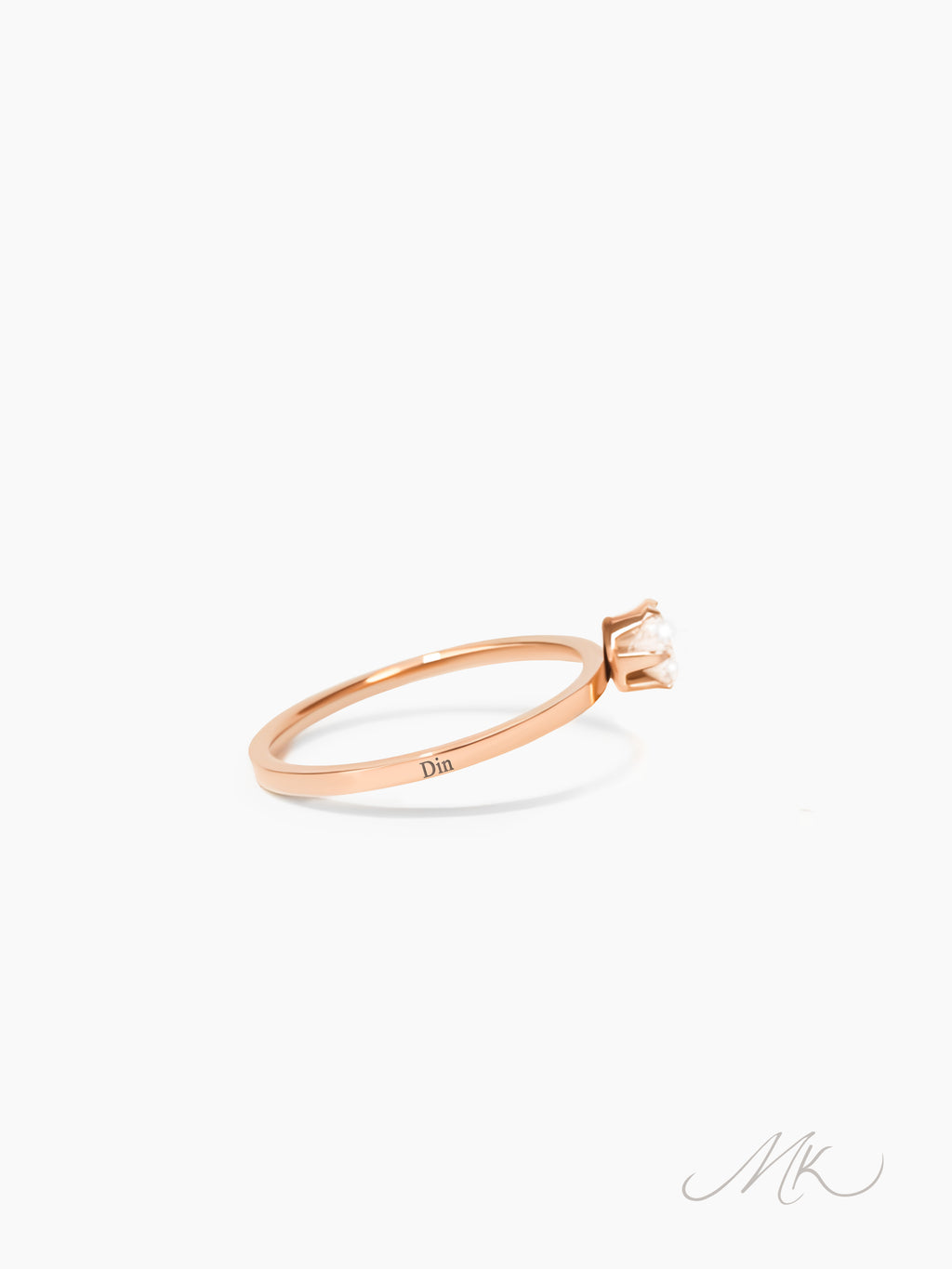 Aurora Crest Ring [ENGRAVABLE]