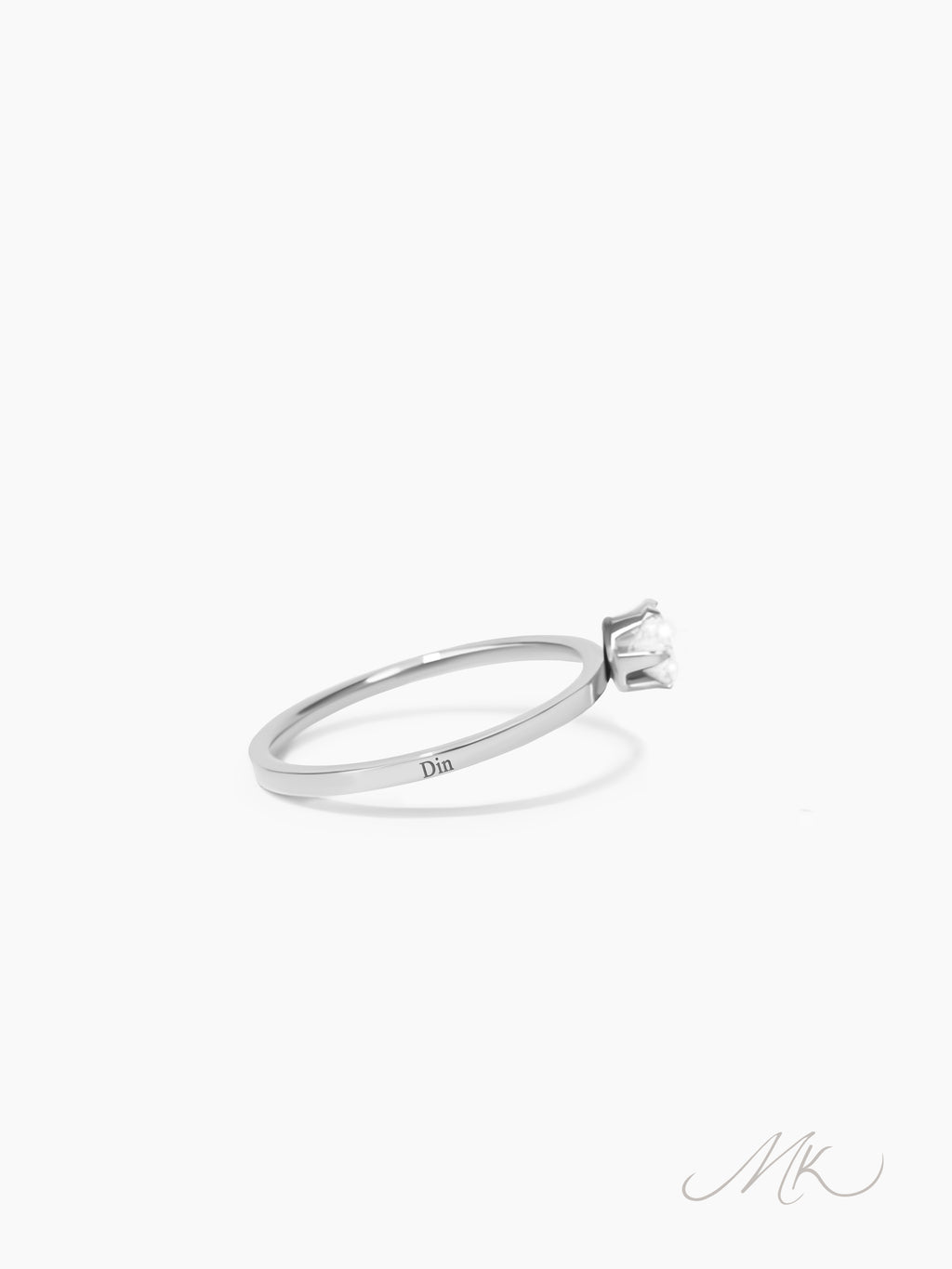 Aurora Crest Ring [ENGRAVABLE]