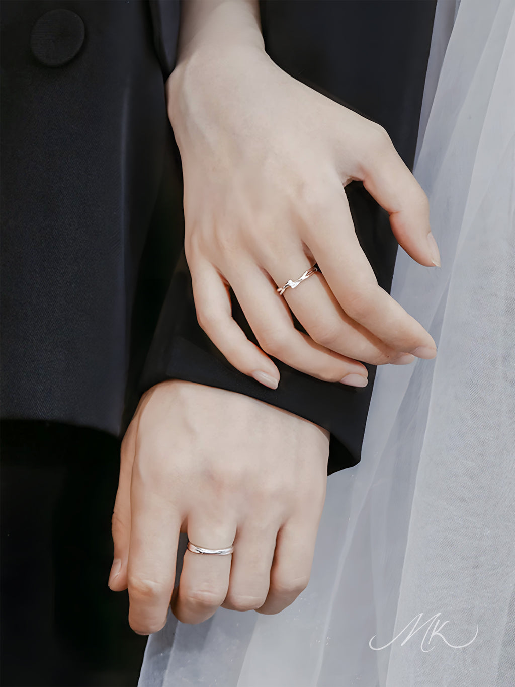 Weaving Knot Ring  [ENGRAVABLE]