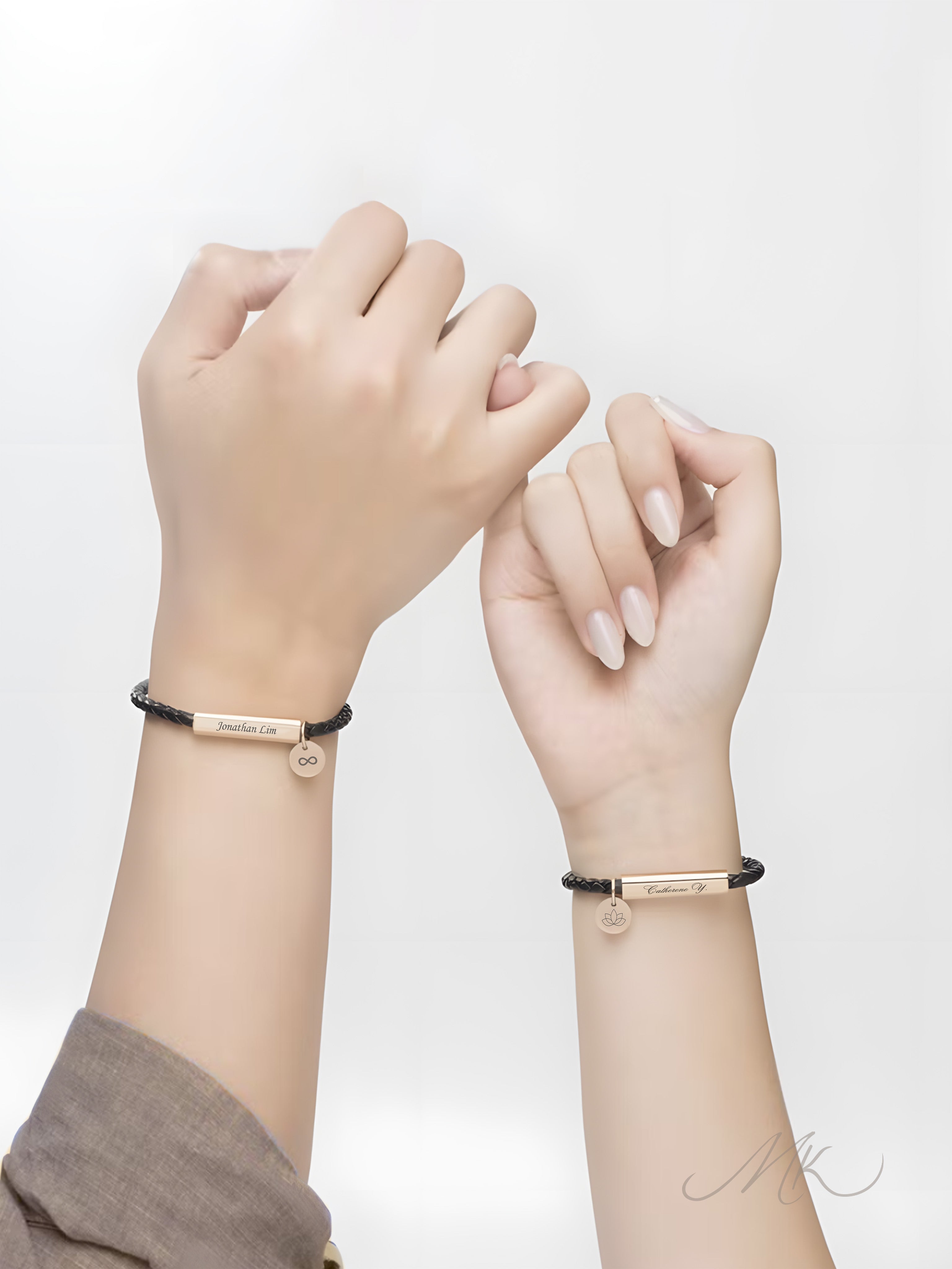Magnet Mono-Loop Bracelet [ENGRAVABLE]
