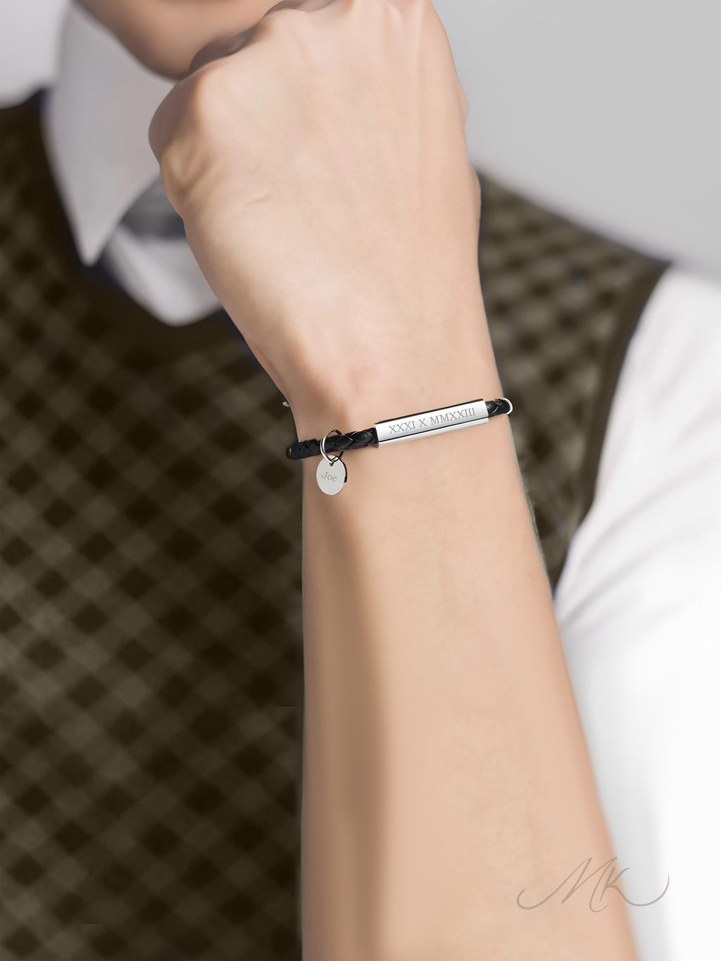 Magnet Mono-Loop Bracelet [ENGRAVABLE]