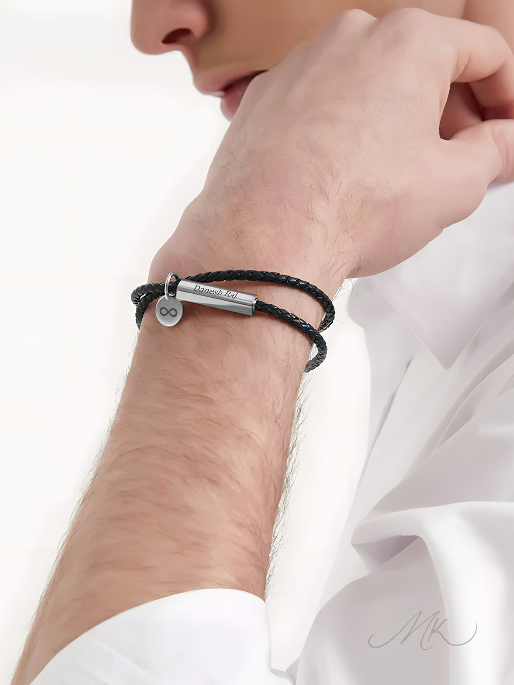 Magnet Duo-Loop Bracelet [ENGRAVABLE]