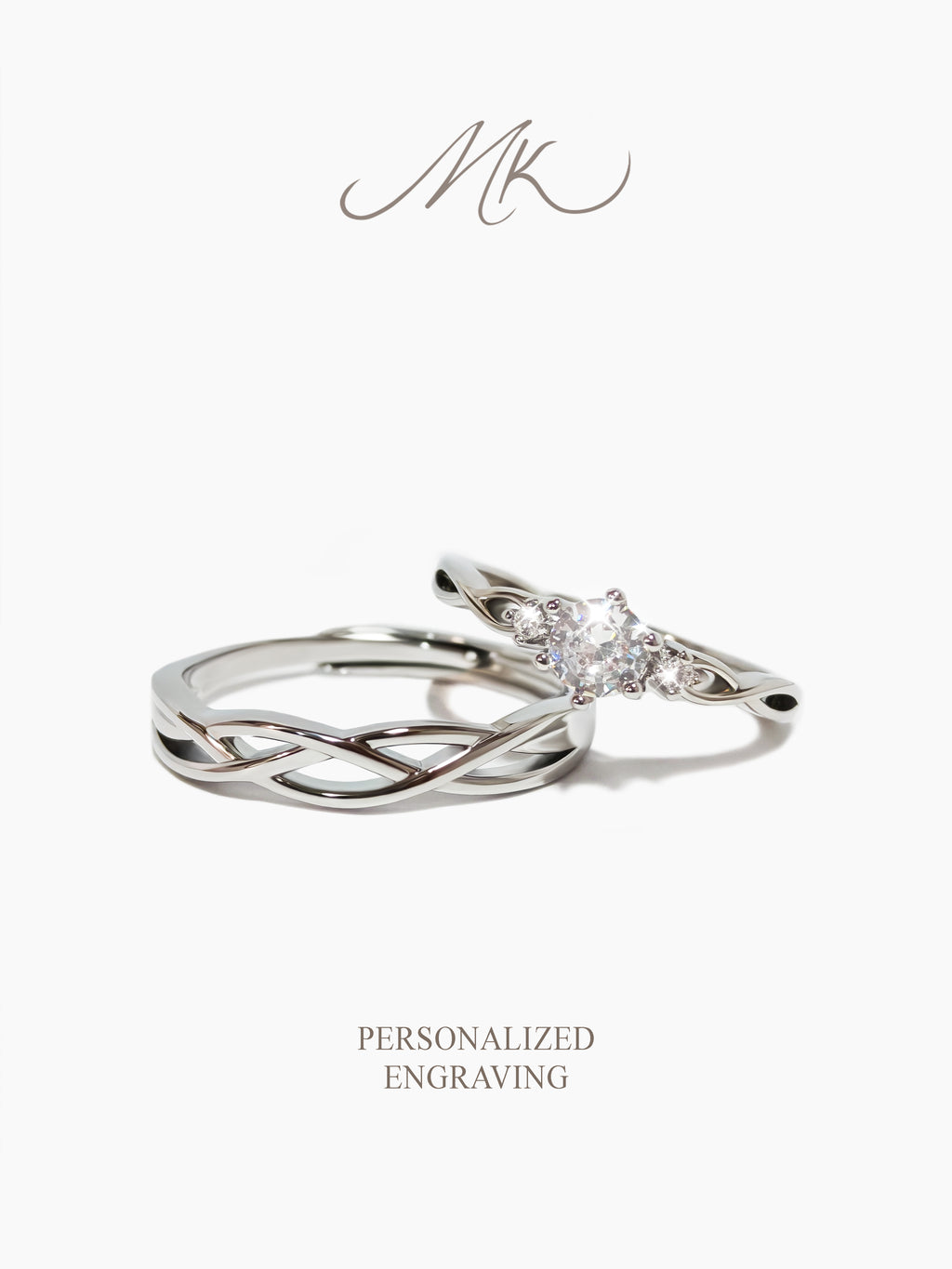 Briar Rose Ring [ENGRAVABLE]