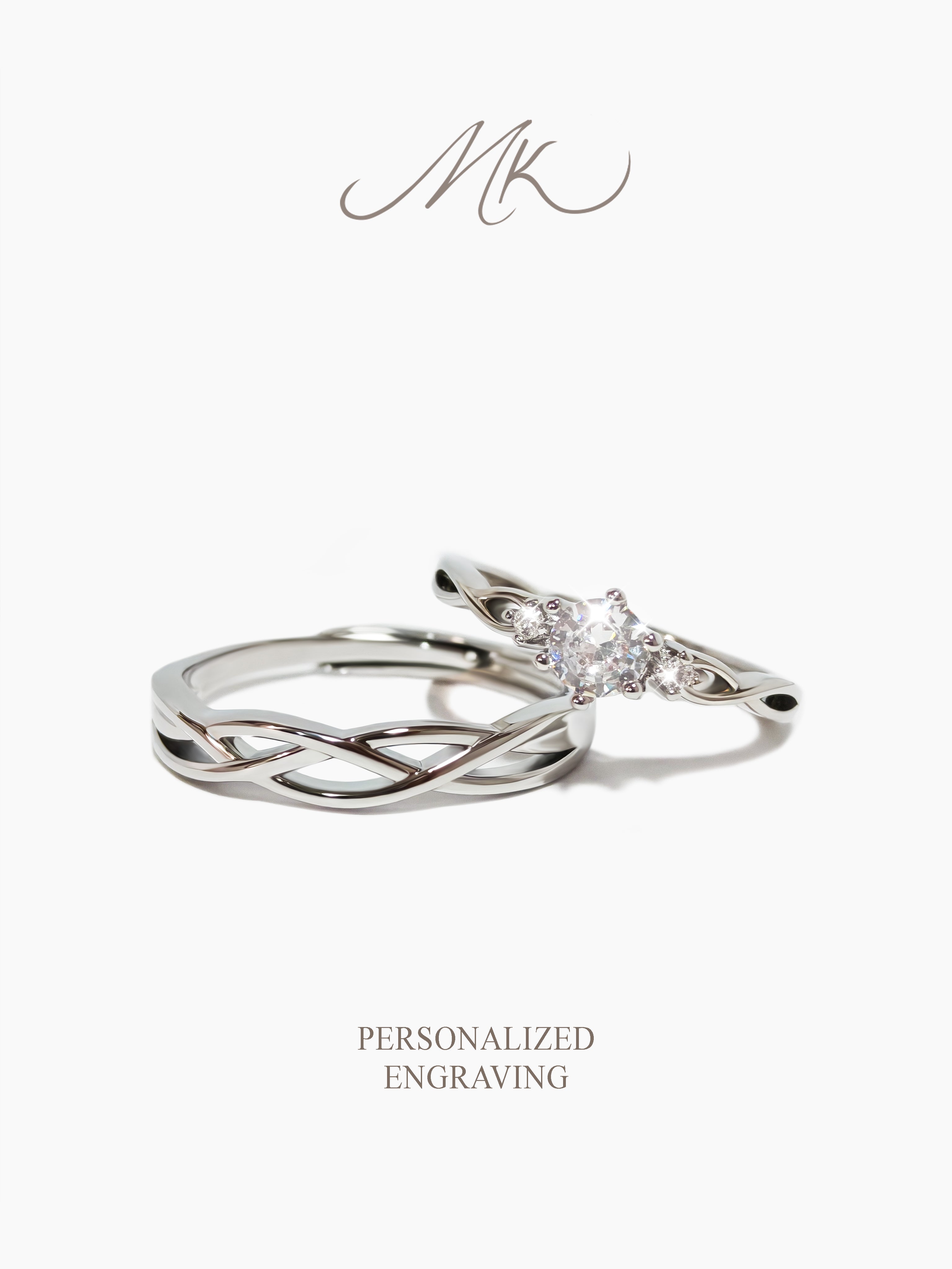 Briar Rose Ring [ENGRAVABLE]