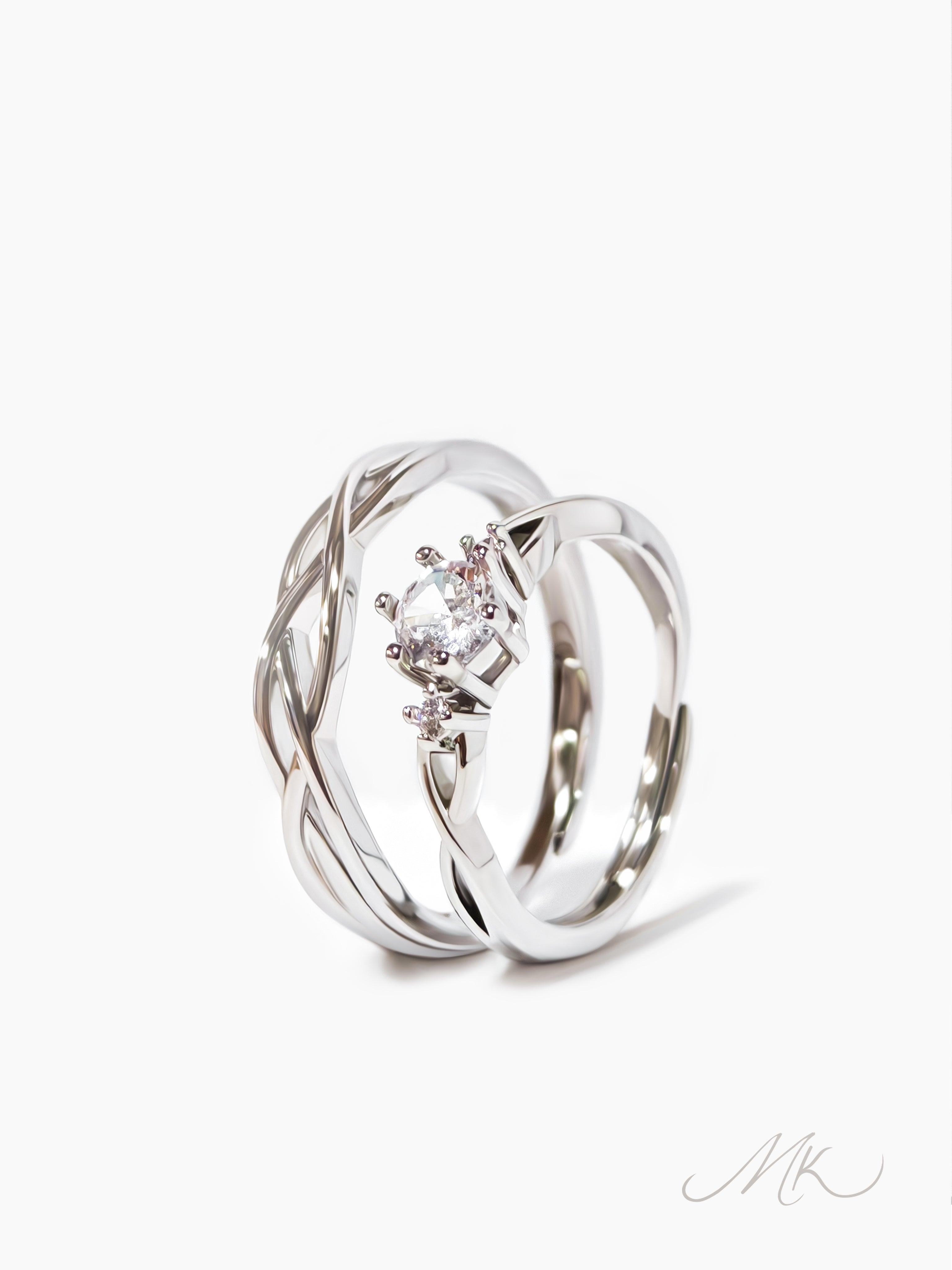 Briar Rose Ring [ENGRAVABLE]