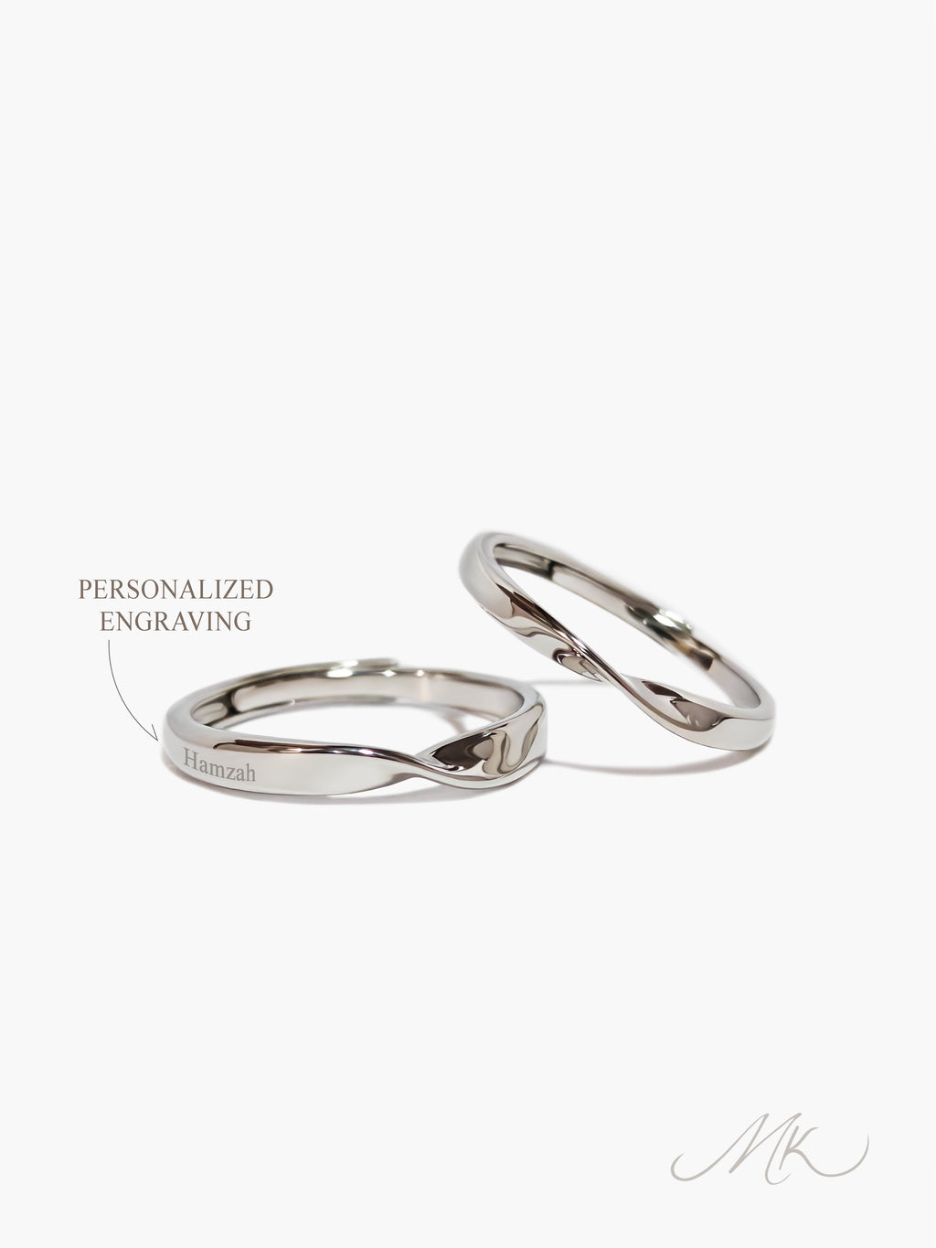 Eternal Loop Ring  [ENGRAVABLE]