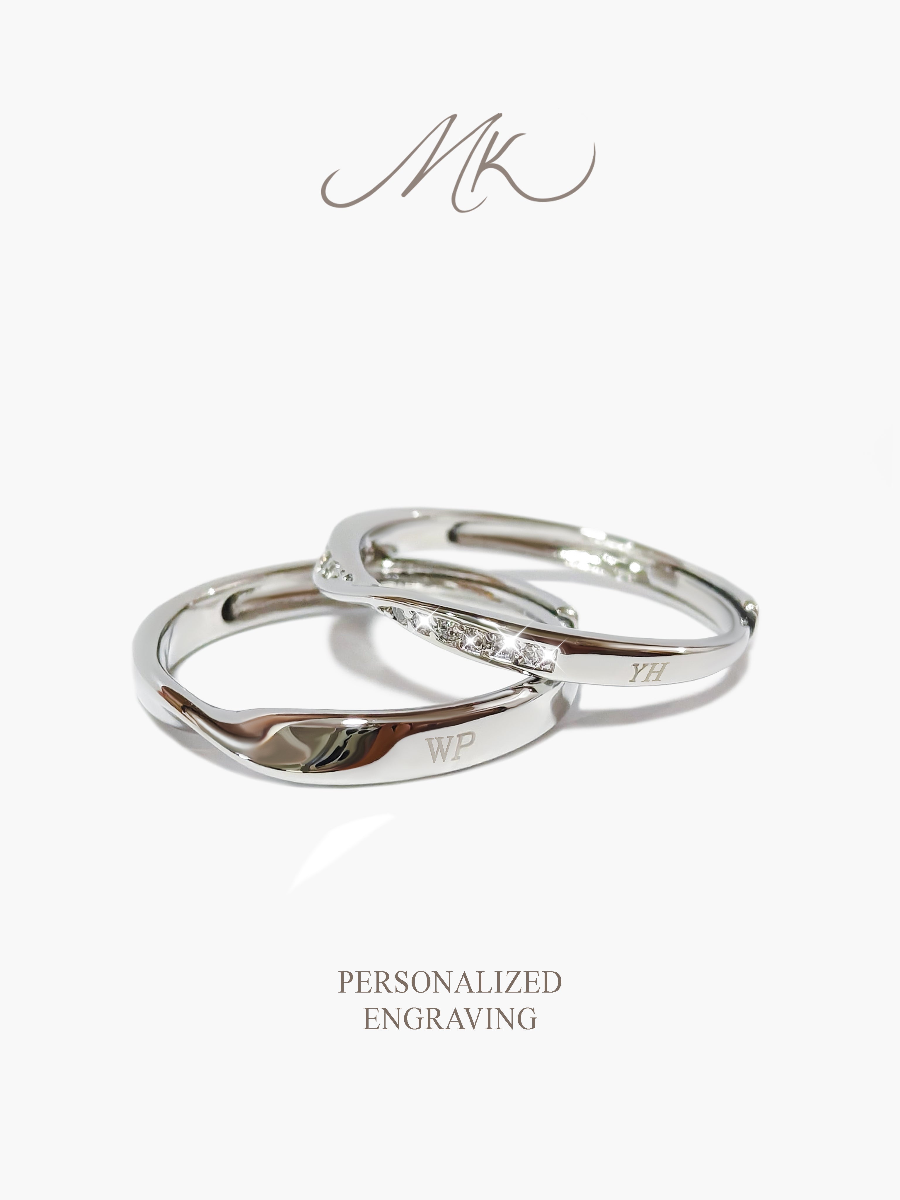 Eternal Loop Ring  [ENGRAVABLE]