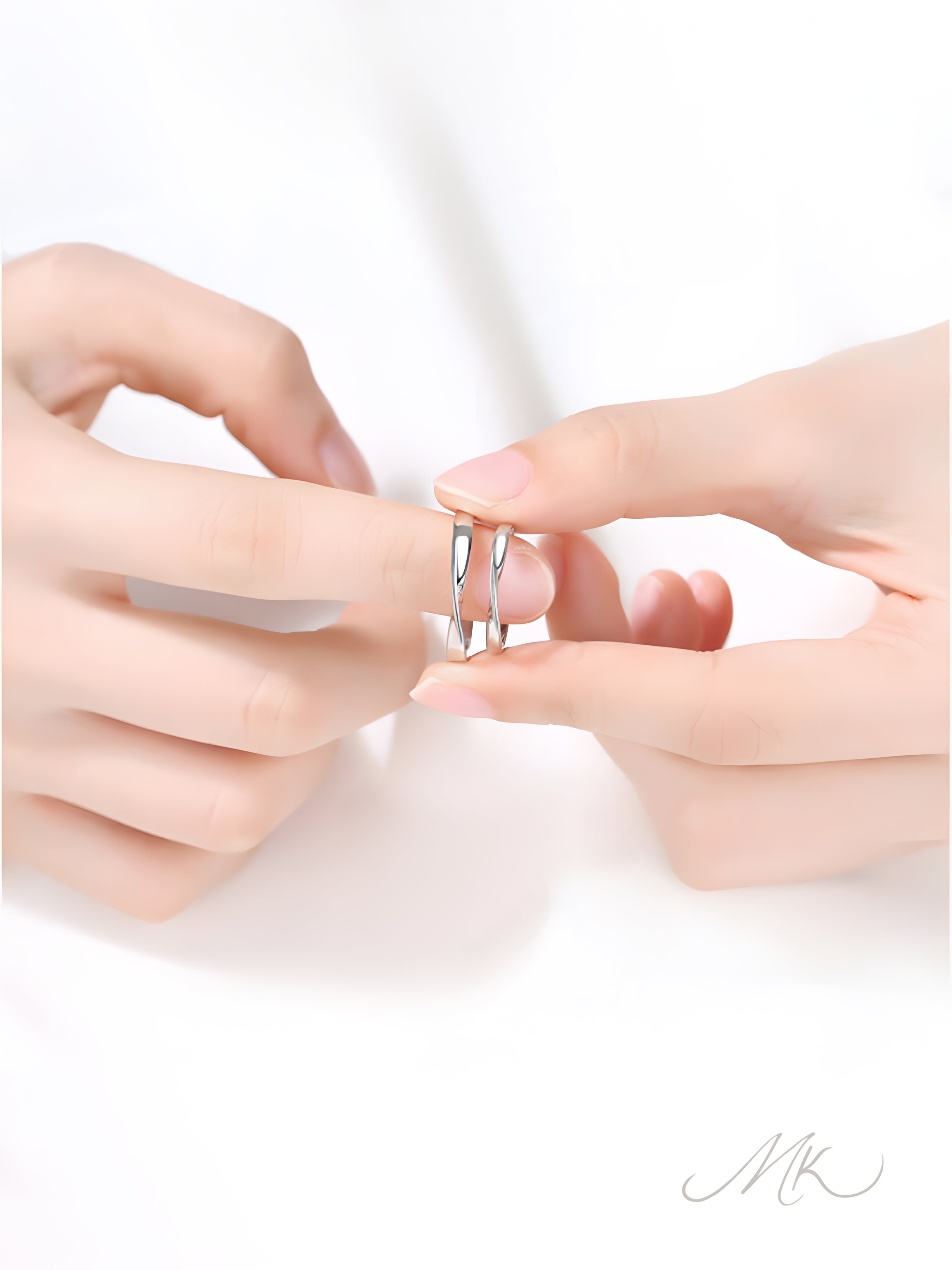 Eternal Loop Ring  [ENGRAVABLE]