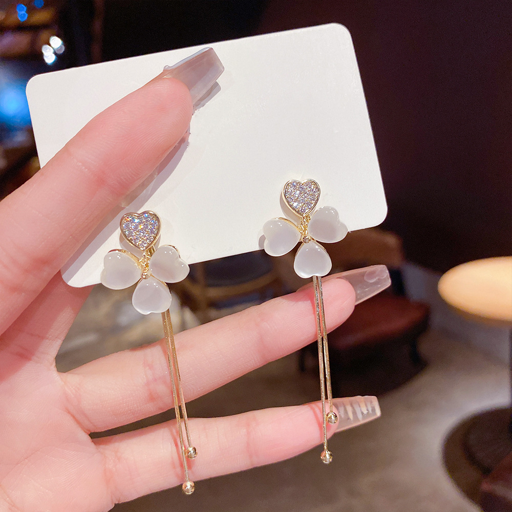 Four Leaf Clover Earring