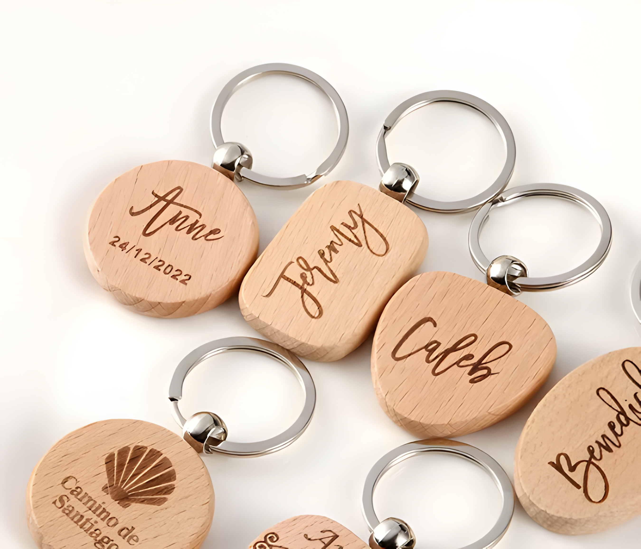 [ENGRAVABLE] Modern Keychain